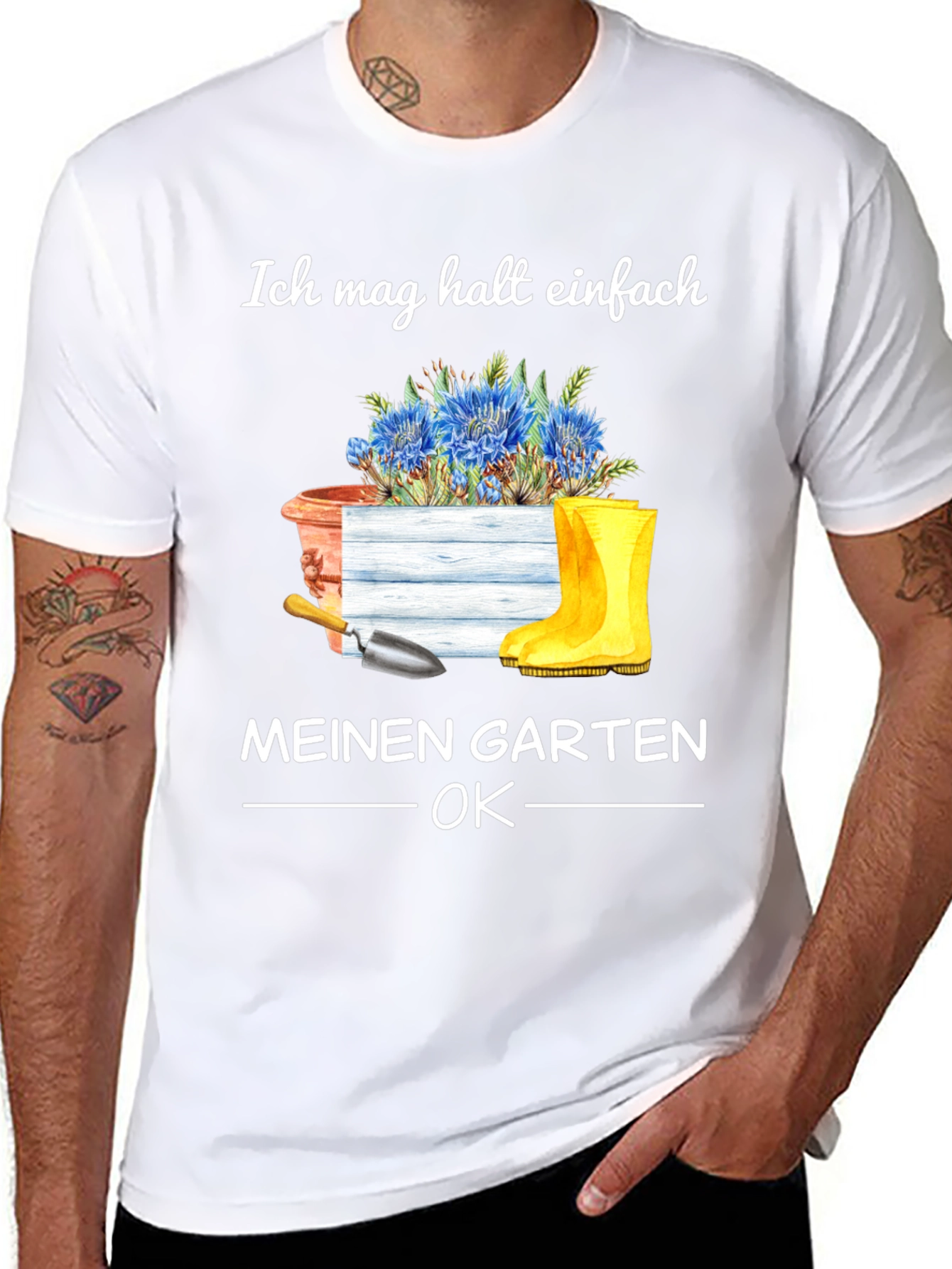 Gardening Lover T-Shirt: Ich mag halt einfach MEINEN GARTEN