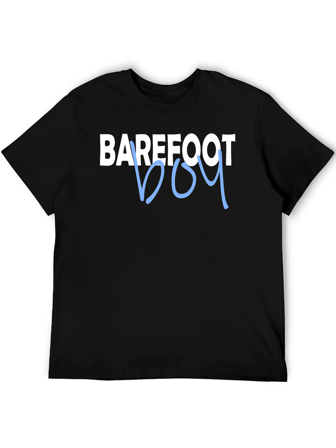 Barefoot Boy Graphic Tee - Trendy Casual Style