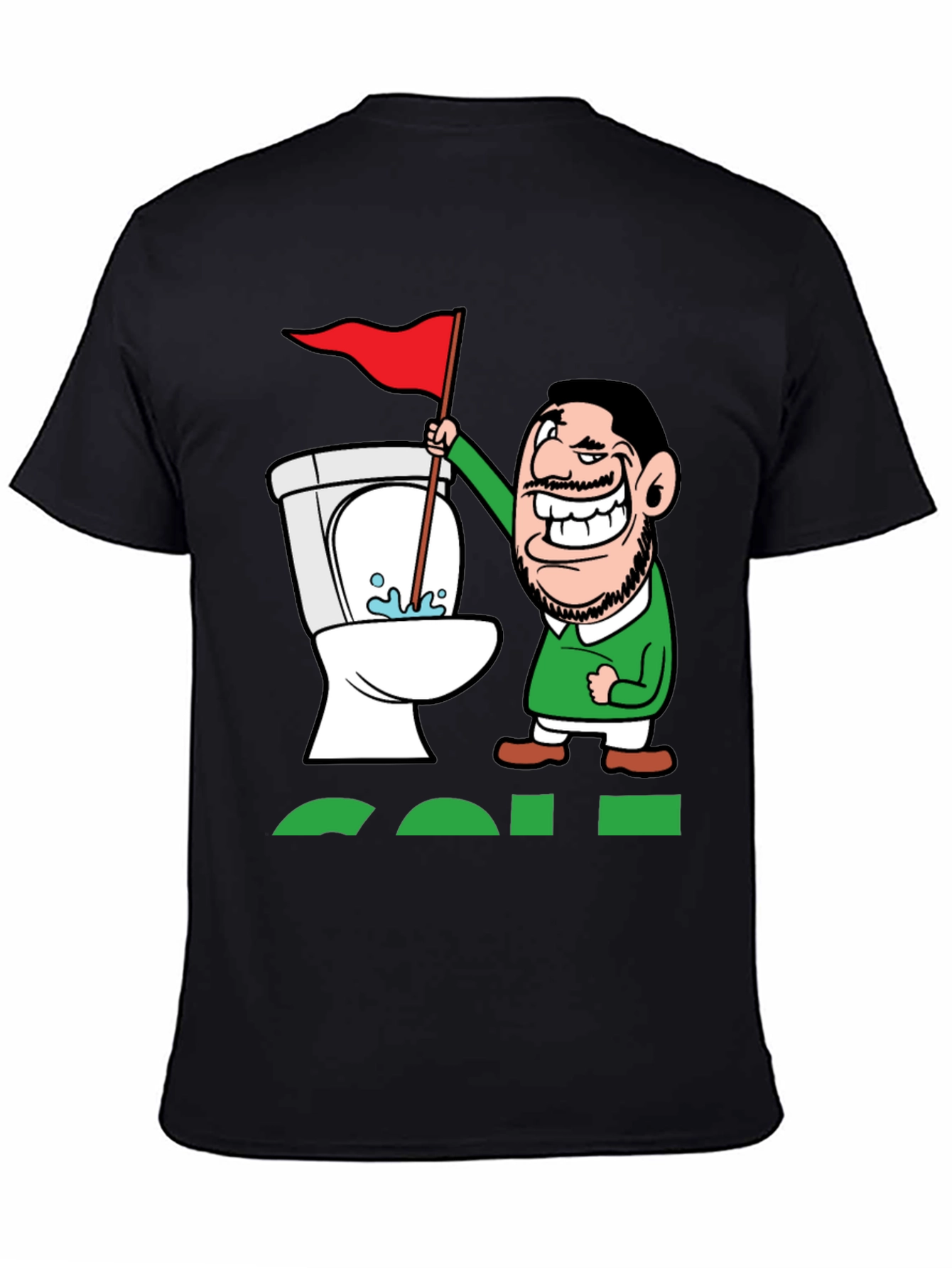 Toilet Humor Golf Tee