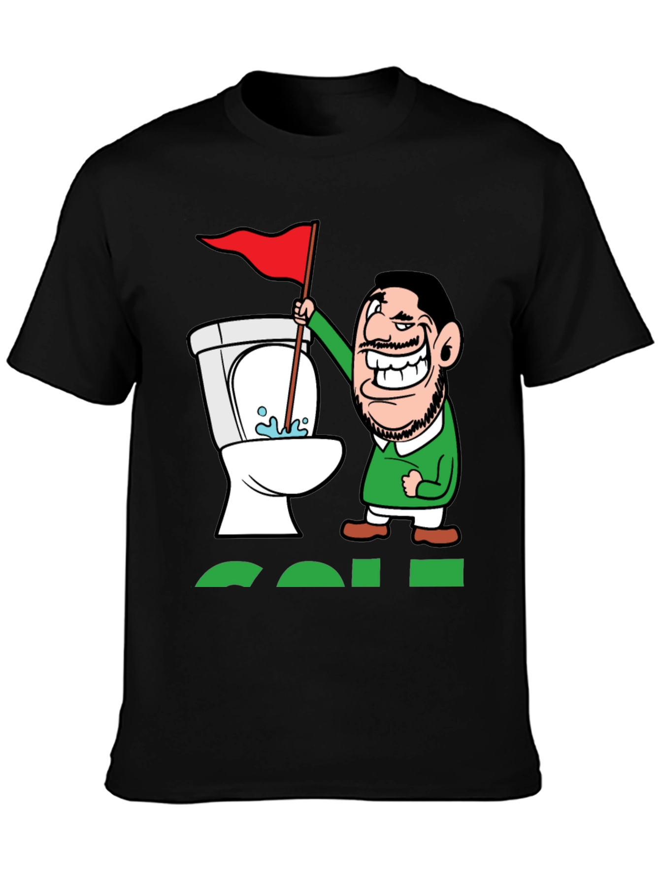 Toilet Humor Golf Tee