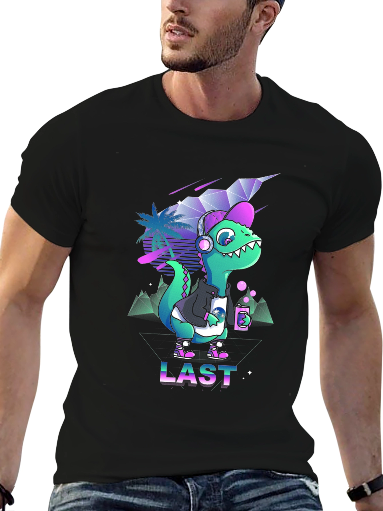 Retro Dinosaur Graphic Tee