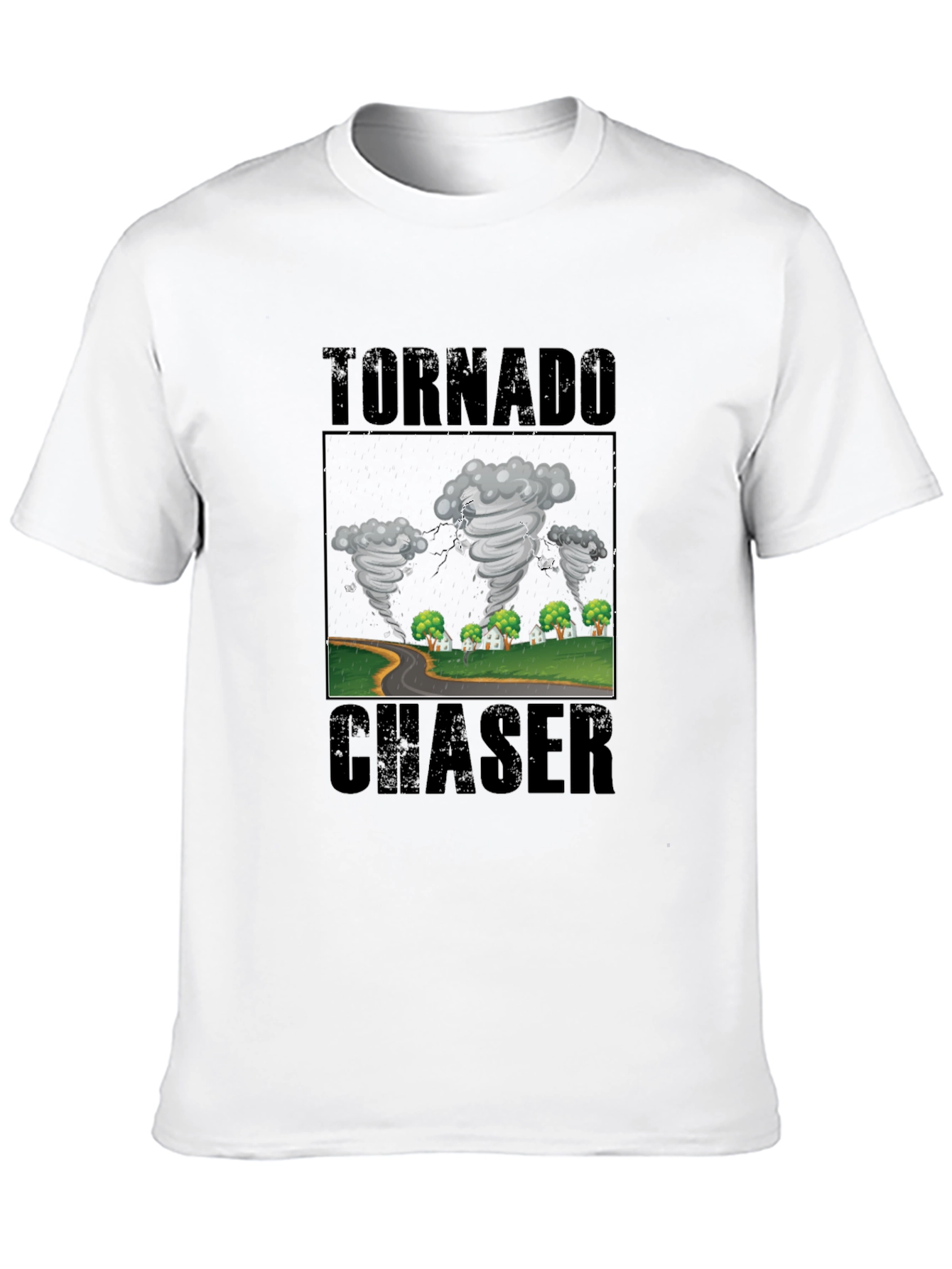 Tornado Chaser Graphic T-Shirt - Weather Enthusiast Tee
