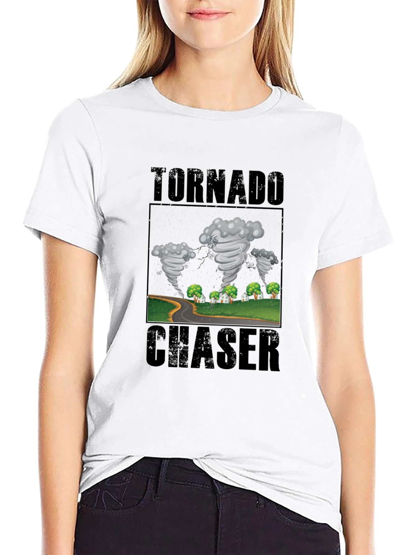 Tornado Chaser Graphic T-Shirt - Weather Enthusiast Tee