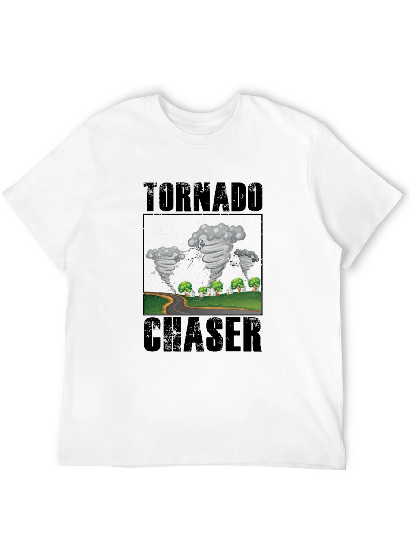 Tornado Chaser Graphic T-Shirt - Weather Enthusiast Tee