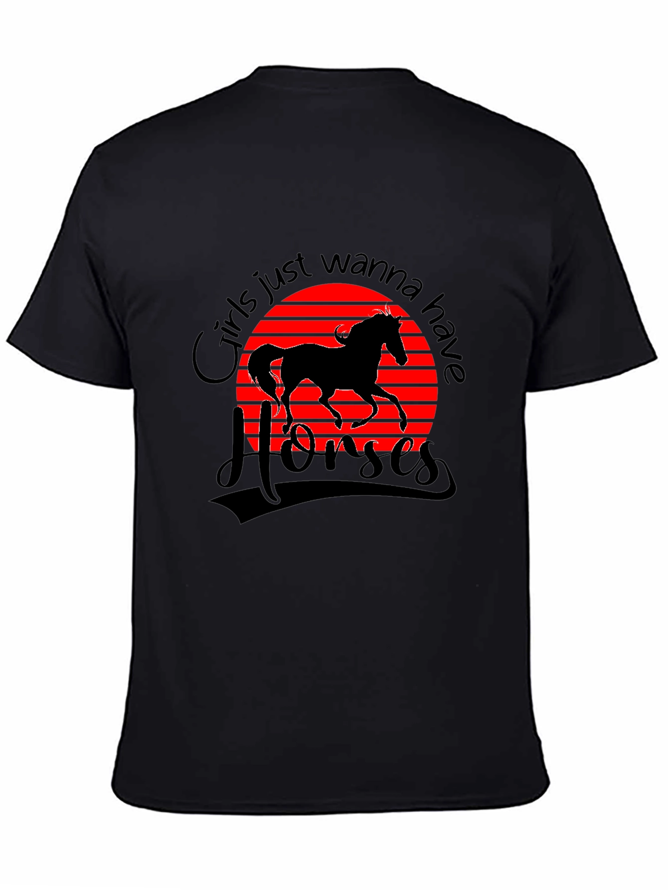 Girls Just Wanna Have Horses T-Shirt