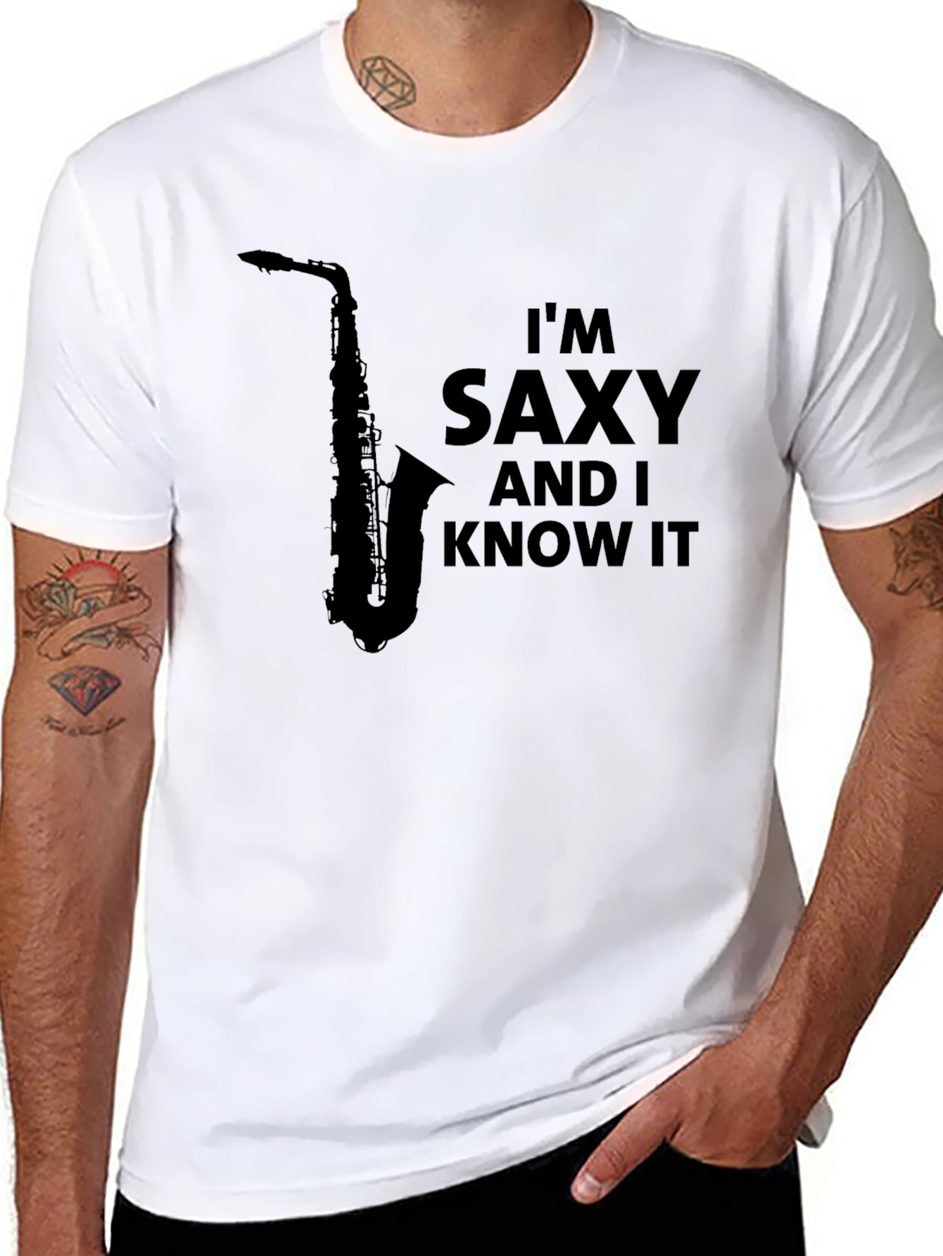 Im Saxy and I Know It T-Shirt