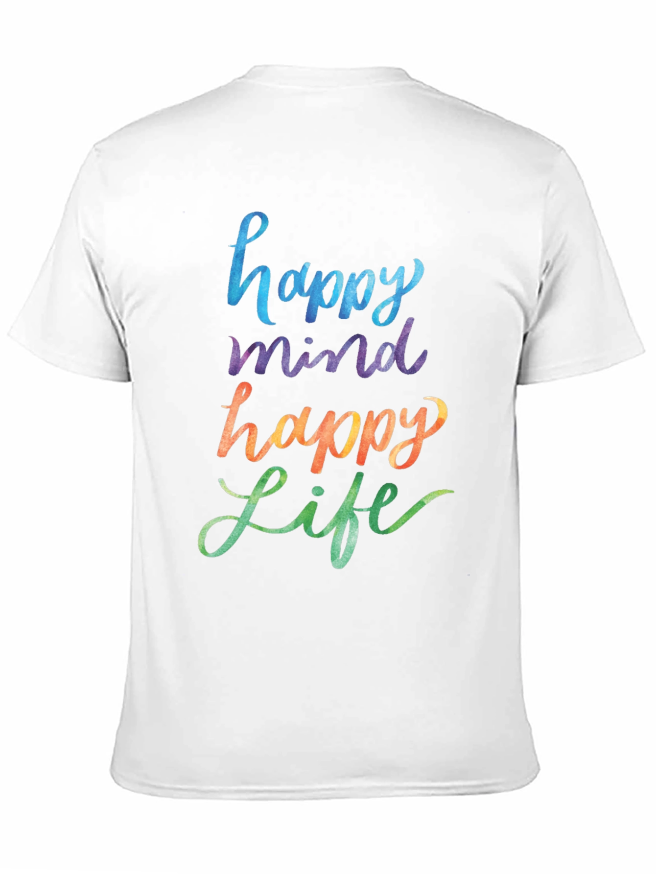 Happy Mind Happy Life Graphic Tee