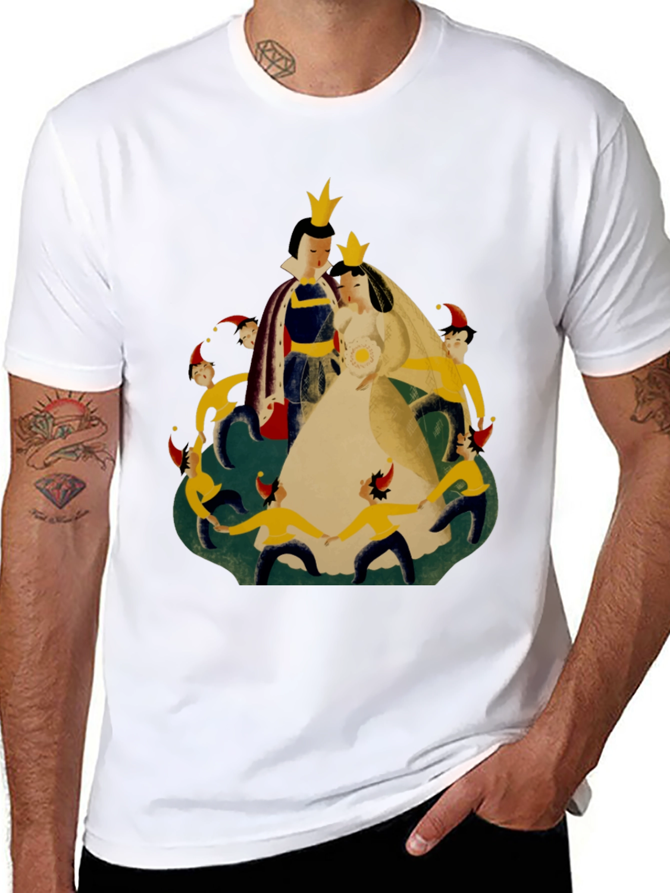 Snow White Wedding T-Shirt
