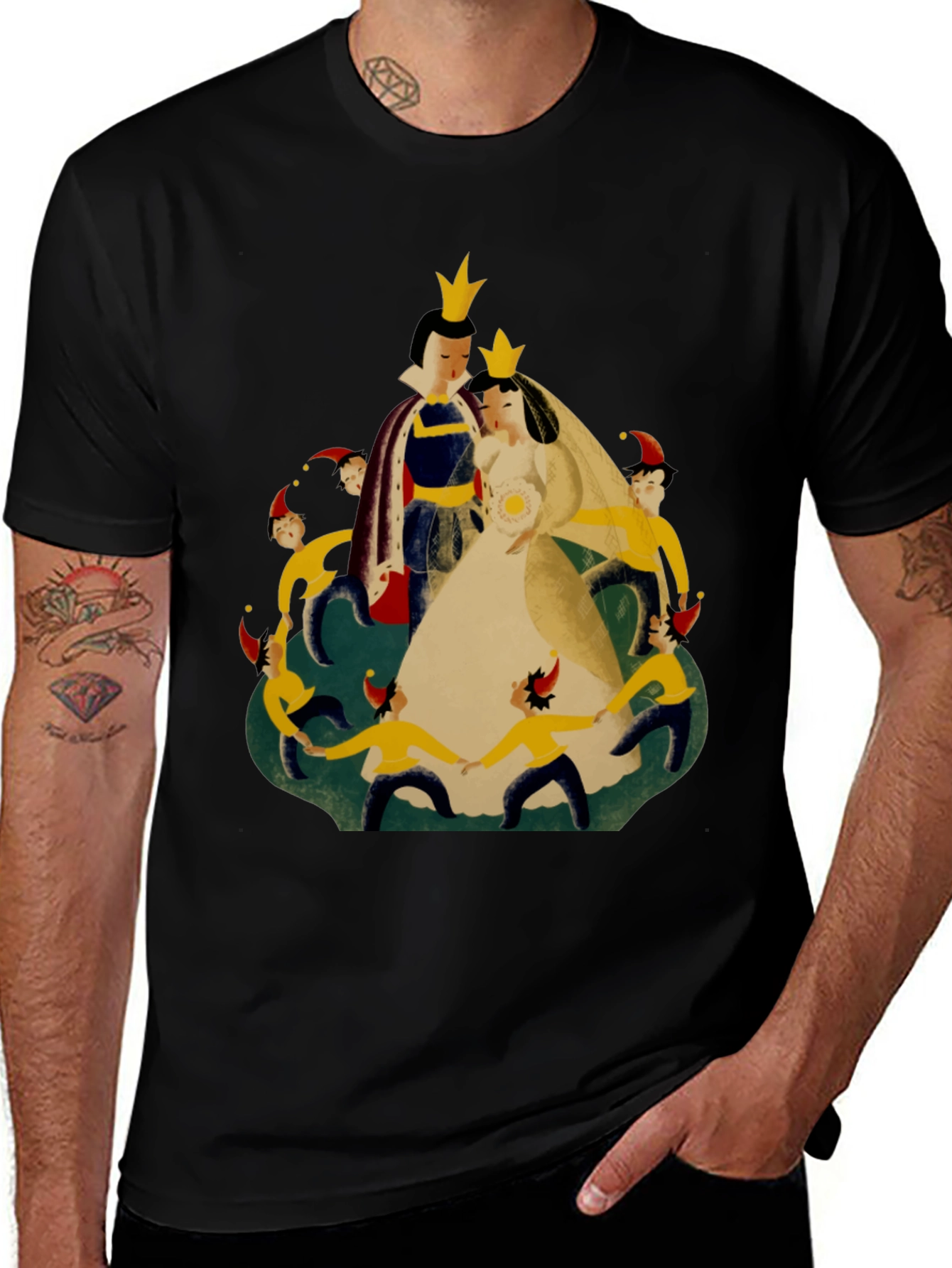 Snow White Wedding T-Shirt