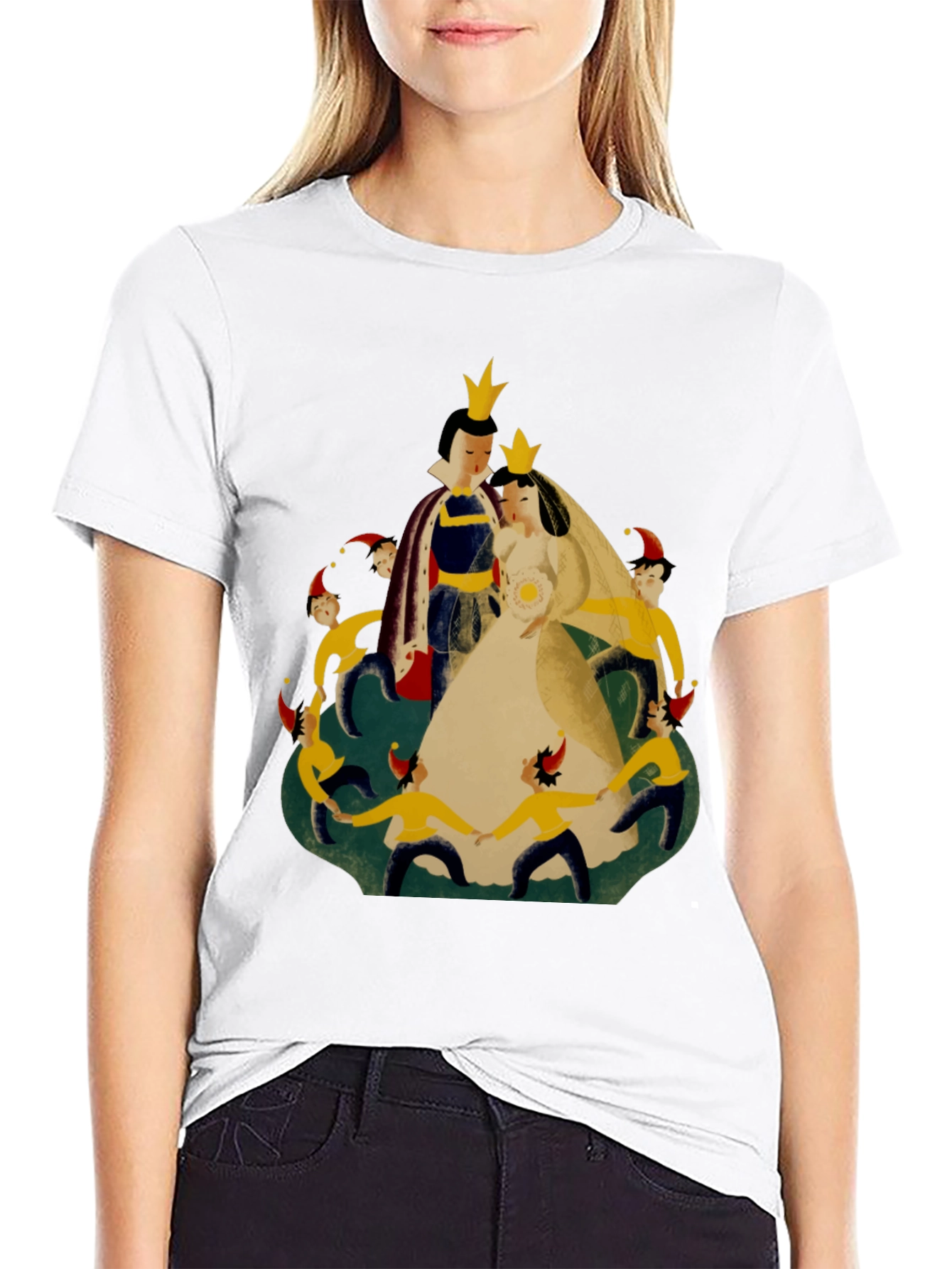 Snow White Wedding T-Shirt