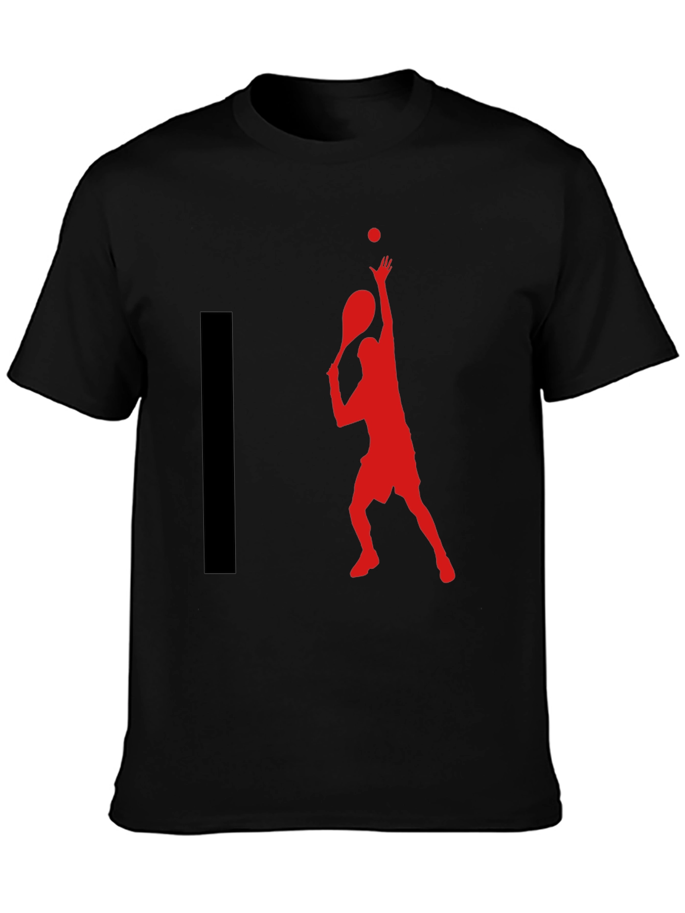 Tennis Player Graphic T-Shirt