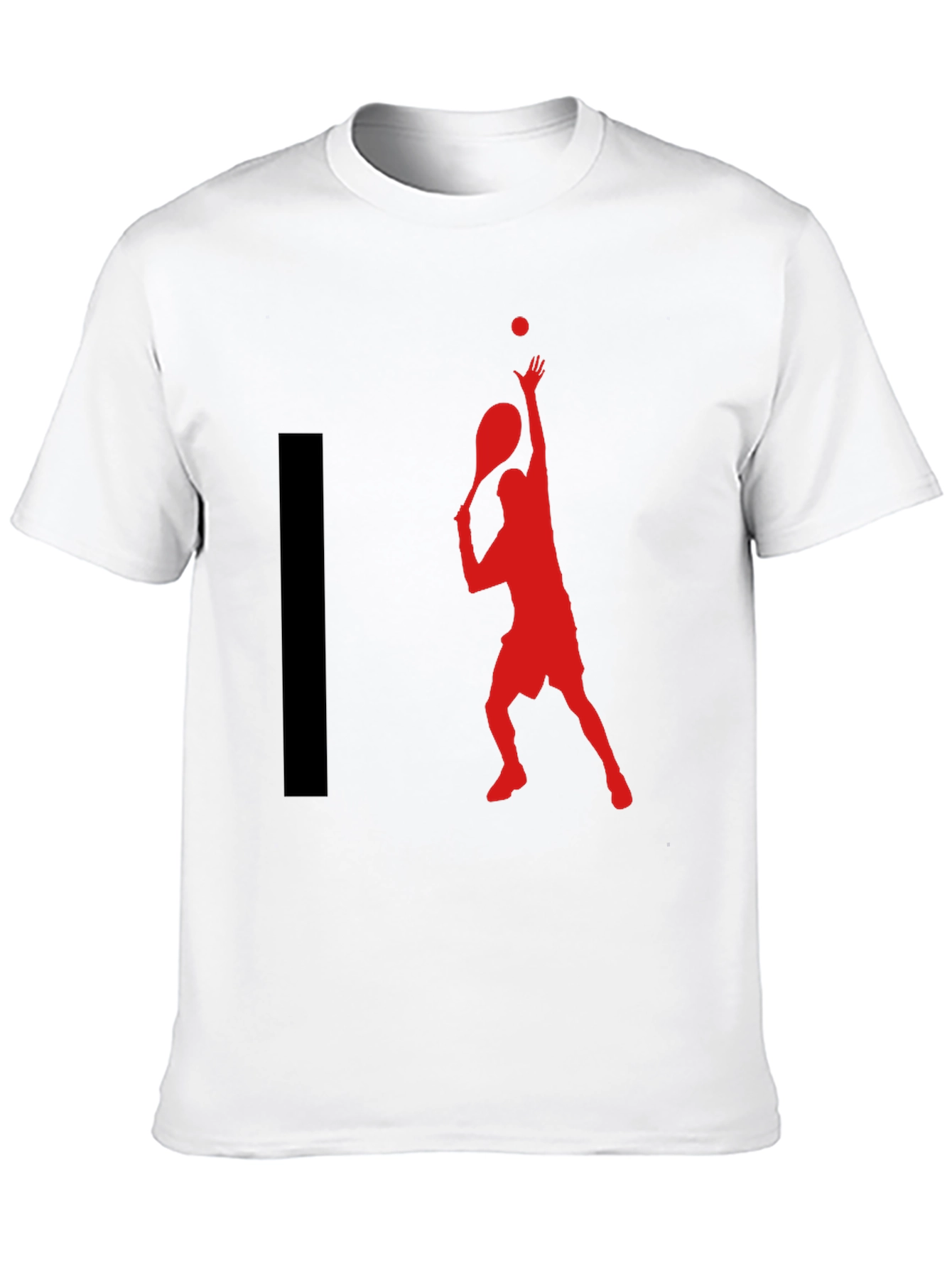 Tennis Player Graphic T-Shirt