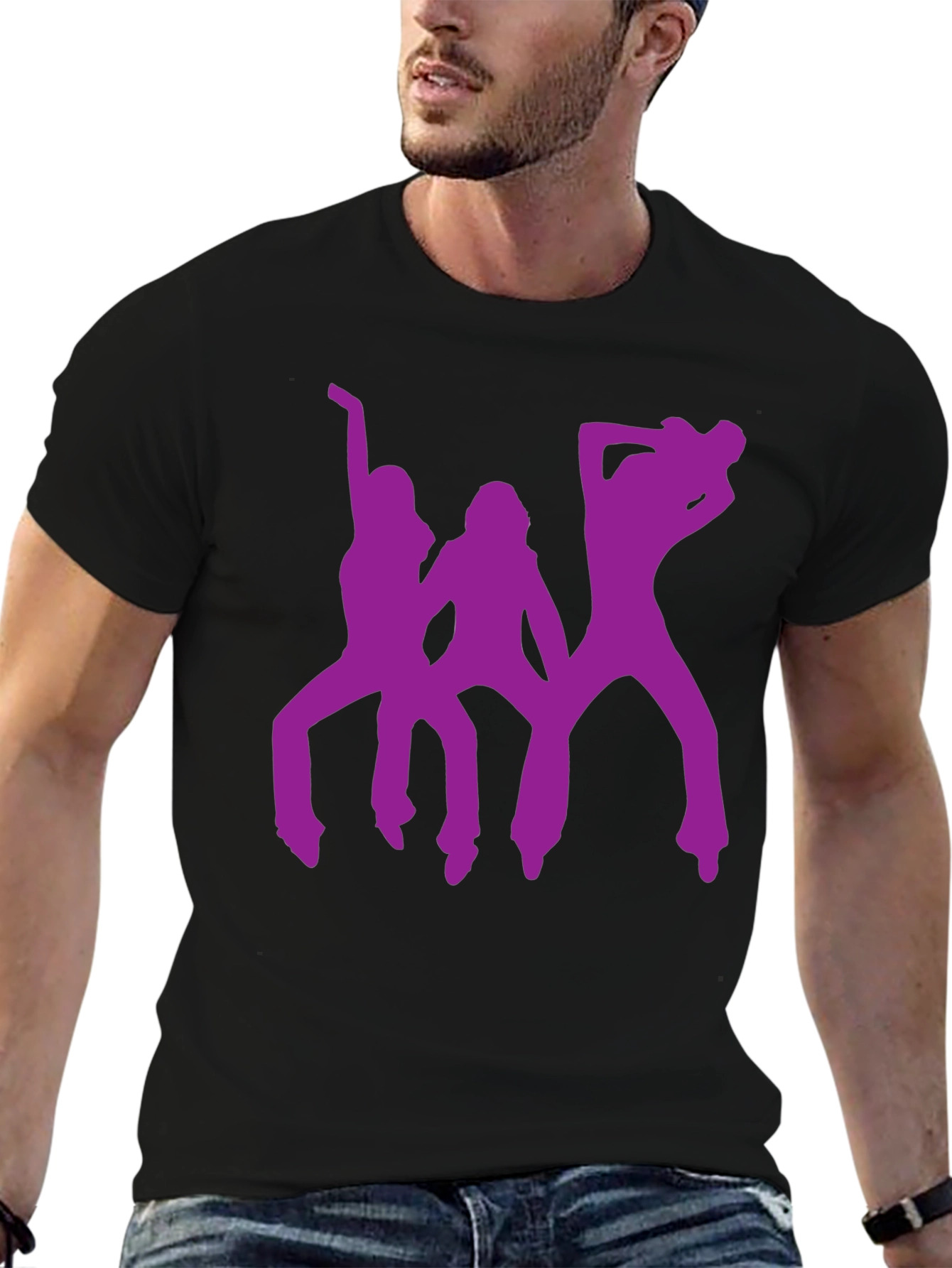 Retro Disco Silhouette T-Shirt