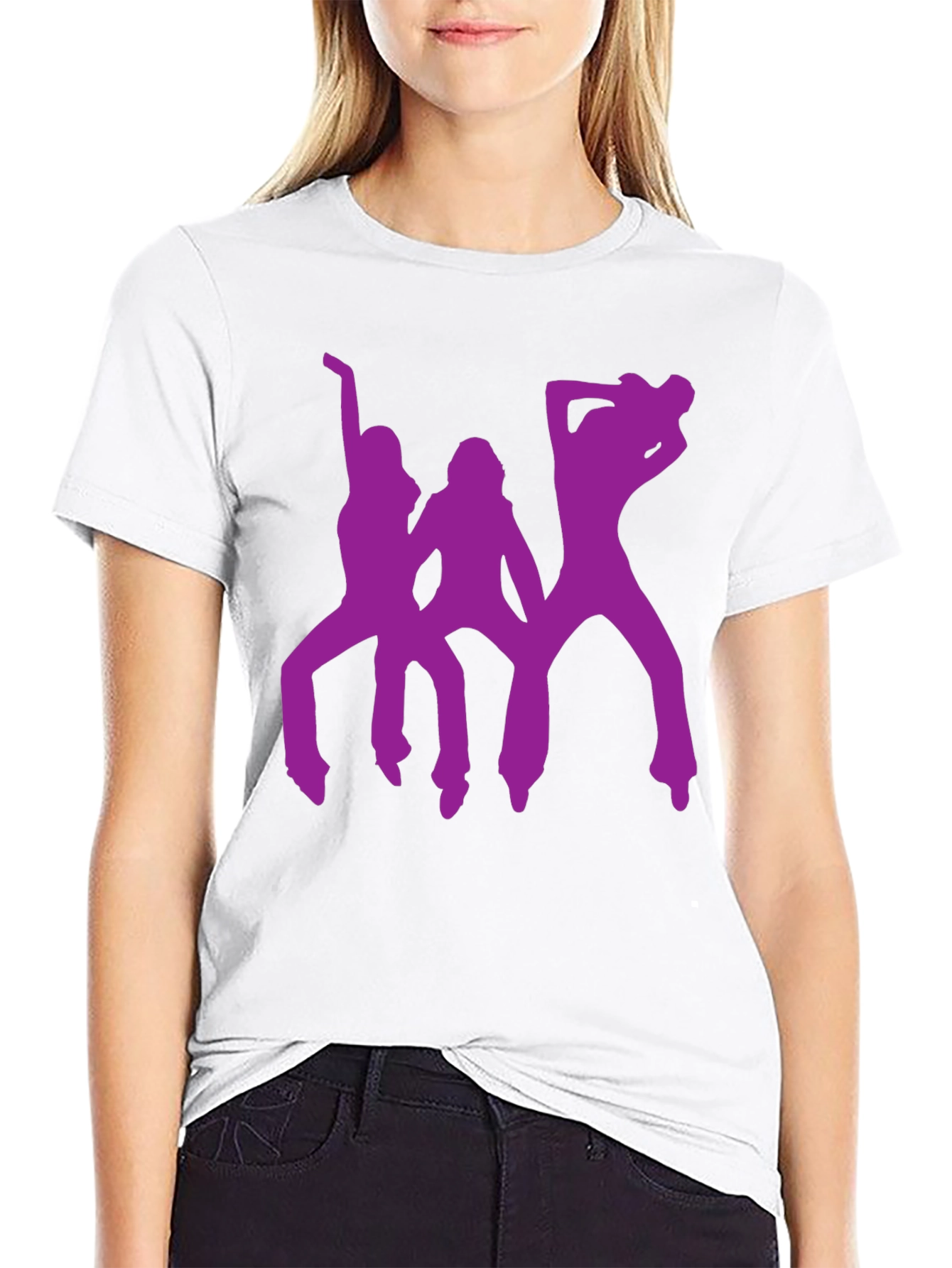 Retro Disco Silhouette T-Shirt