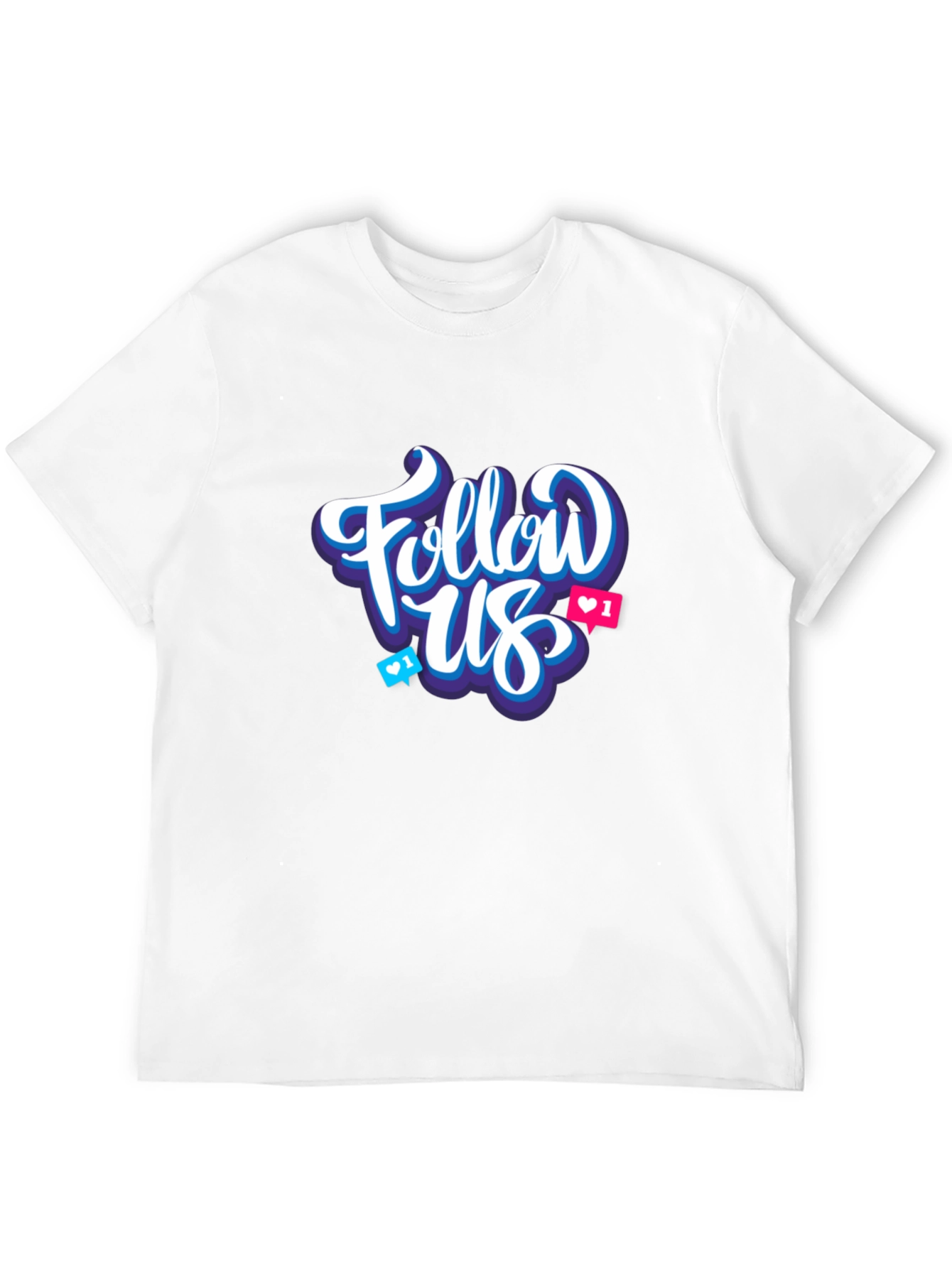 Follow Us Graphic T-Shirt
