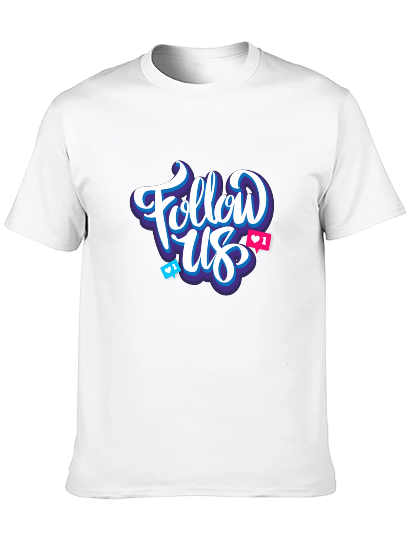 Follow Us Graphic T-Shirt