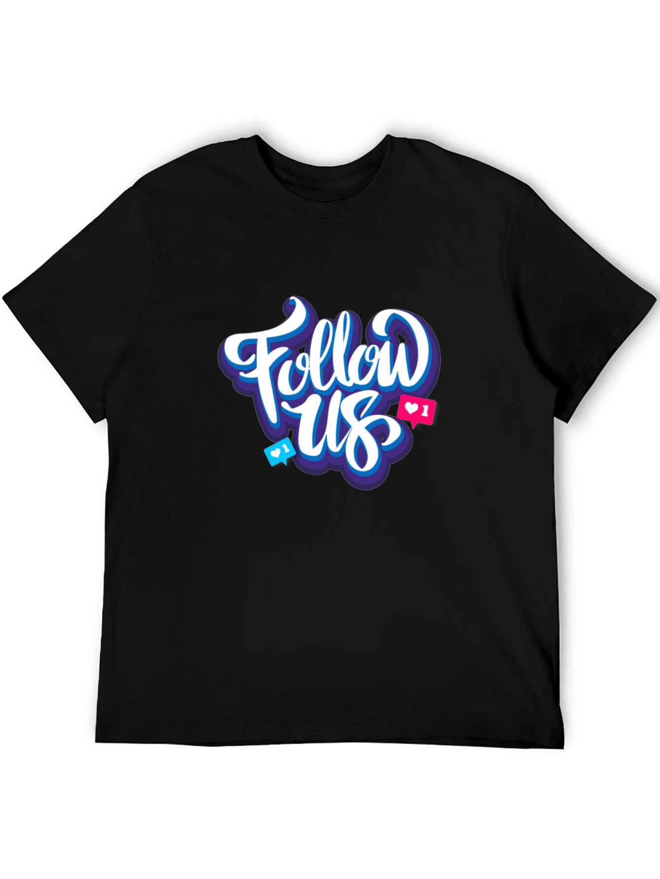 Follow Us Graphic T-Shirt