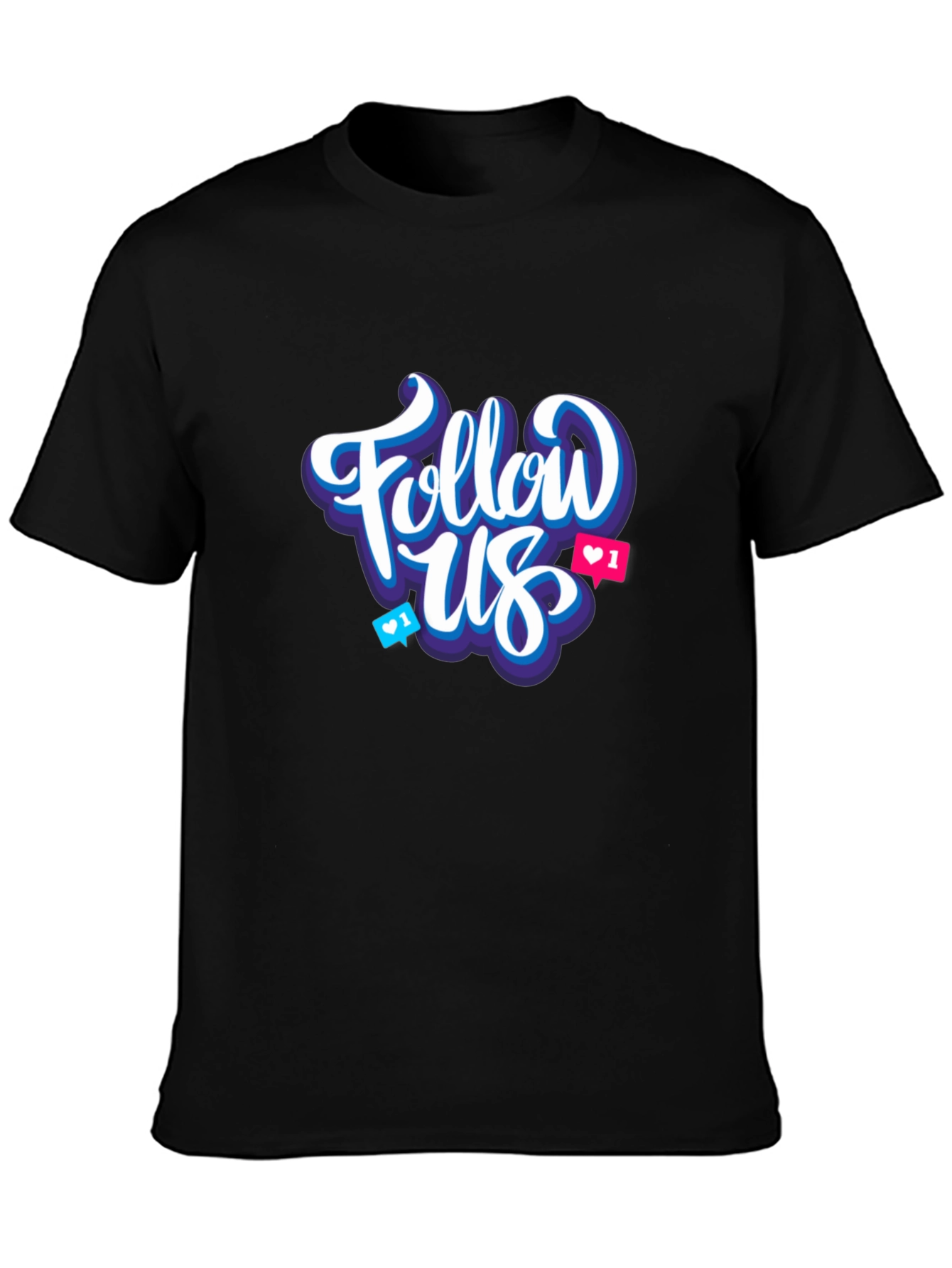 Follow Us Graphic T-Shirt