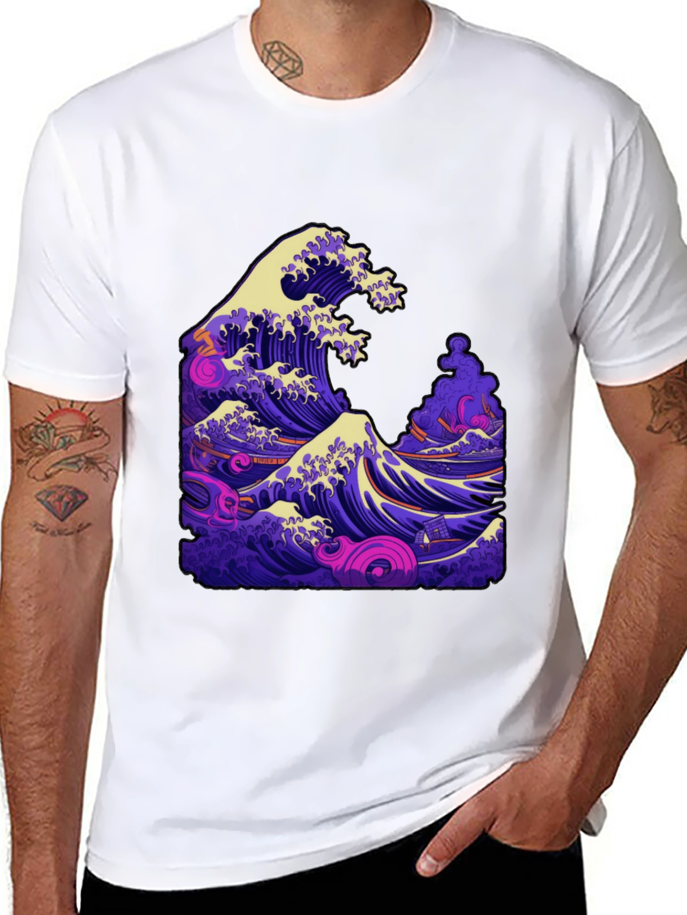 Great Wave Graphic T-Shirt