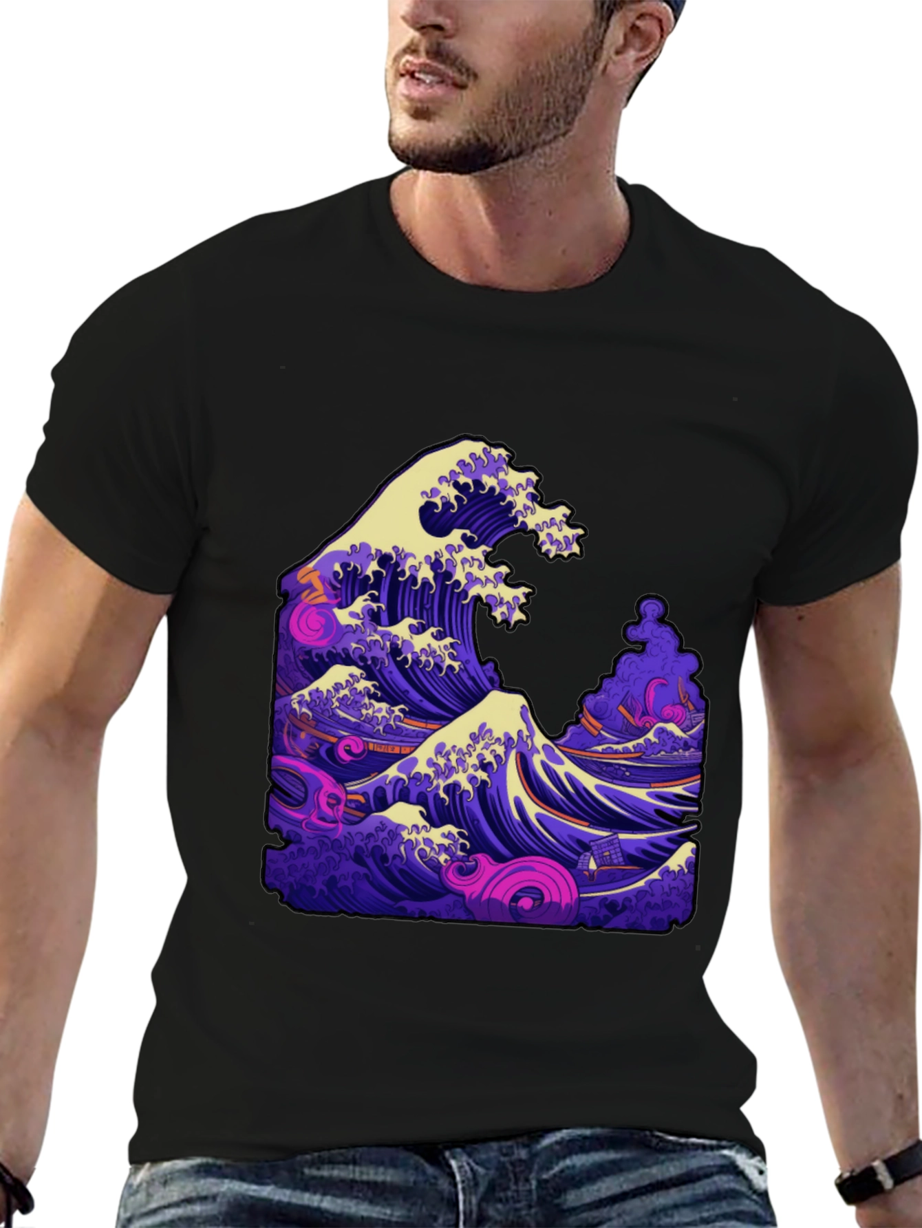 Great Wave Graphic T-Shirt
