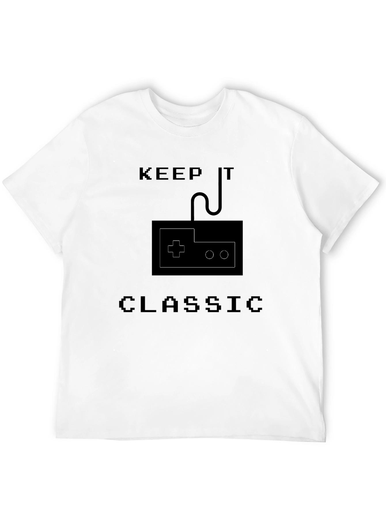 Keep It Classic Gamer T-Shirt Retro Gaming Style
