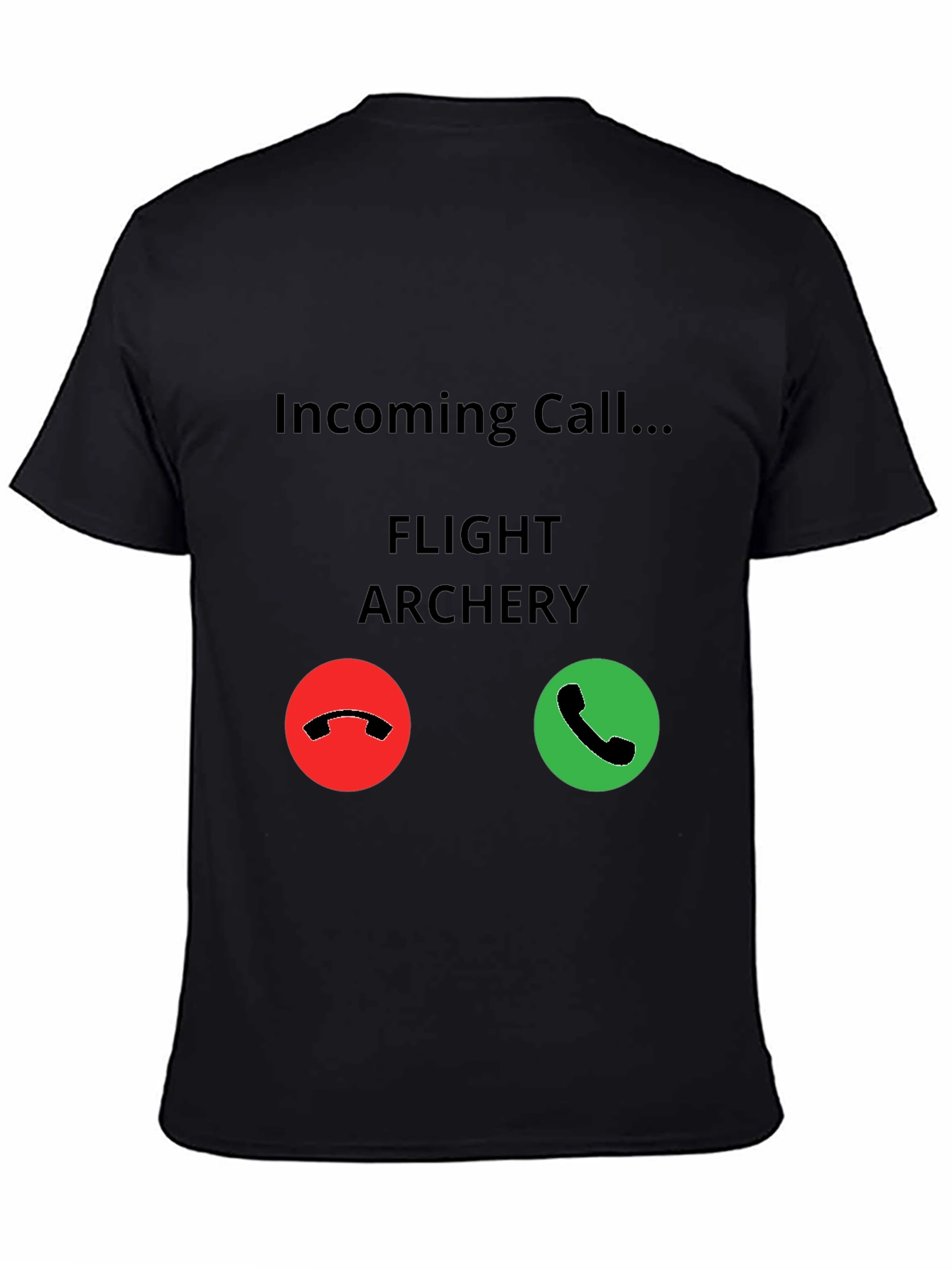 Flight Archery Incoming Call T-Shirt - Funny Archer Tee