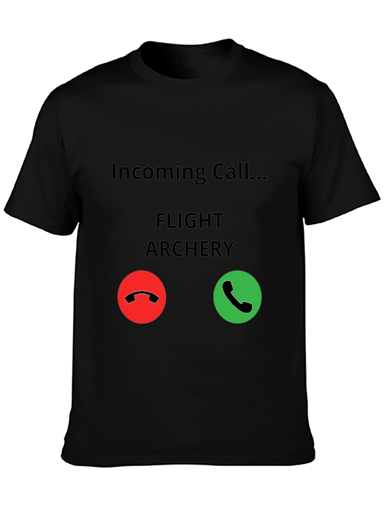 Flight Archery Incoming Call T-Shirt - Funny Archer Tee