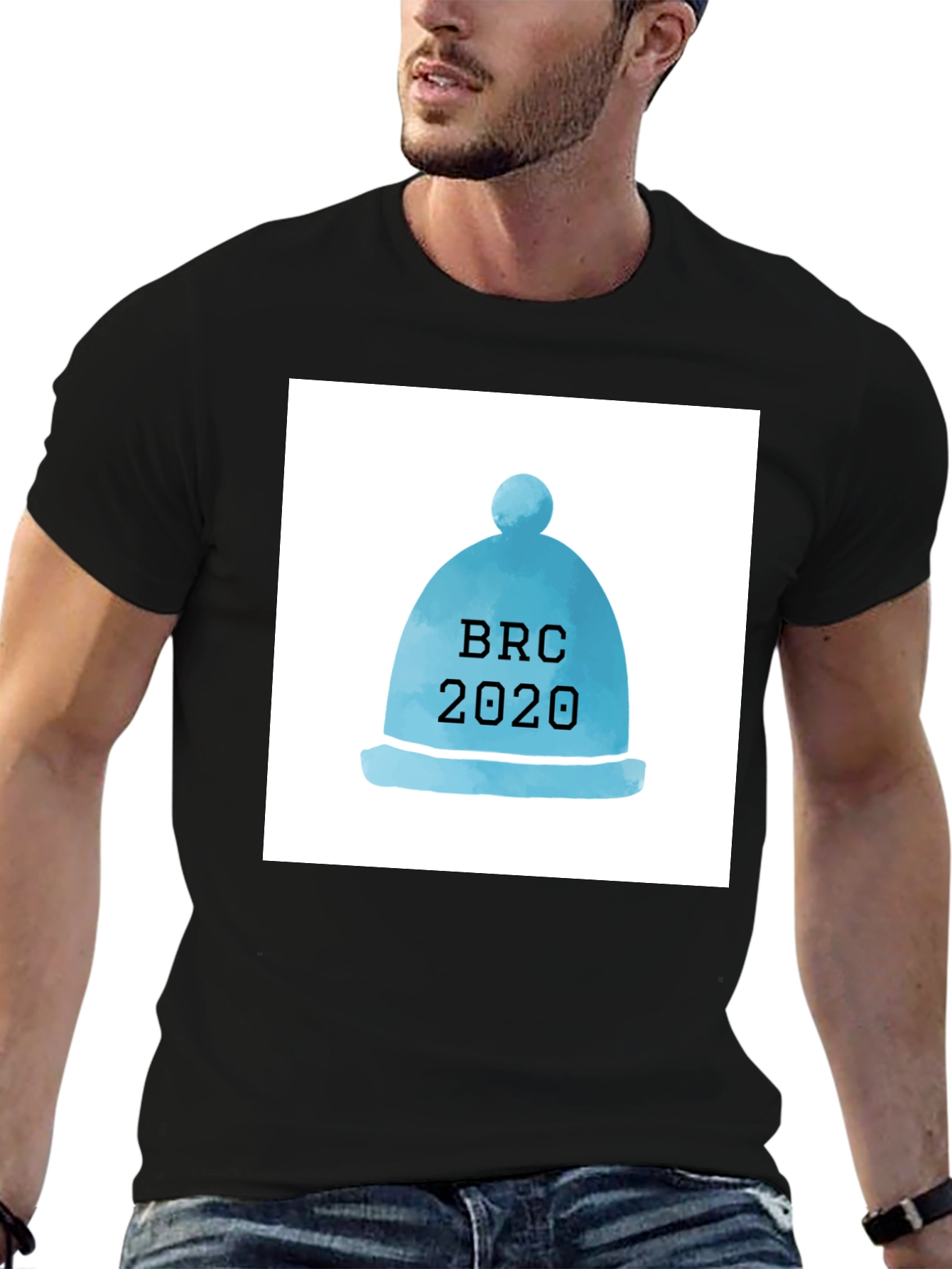 BRC 2020 Beanie Design Black Tee
