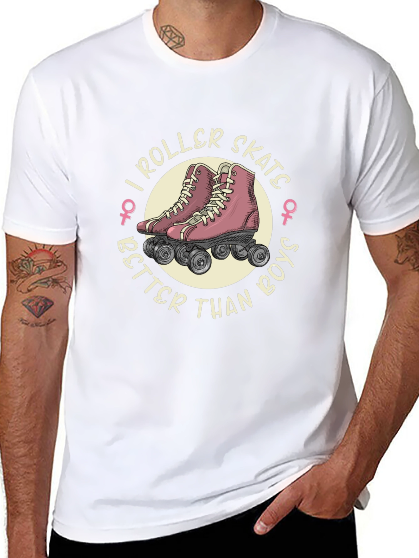 I Roller Skate Better Than Boys T-Shirt