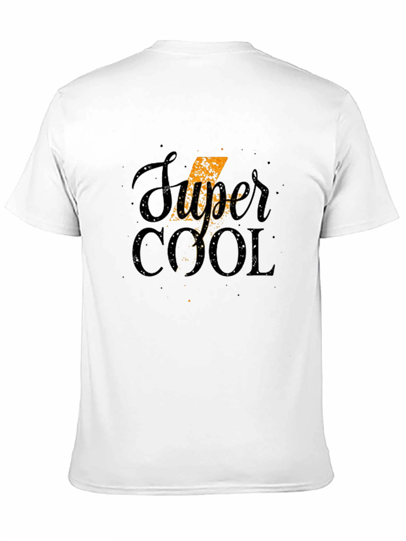 Super Cool Graphic Tee - Stylish Black T-Shirt