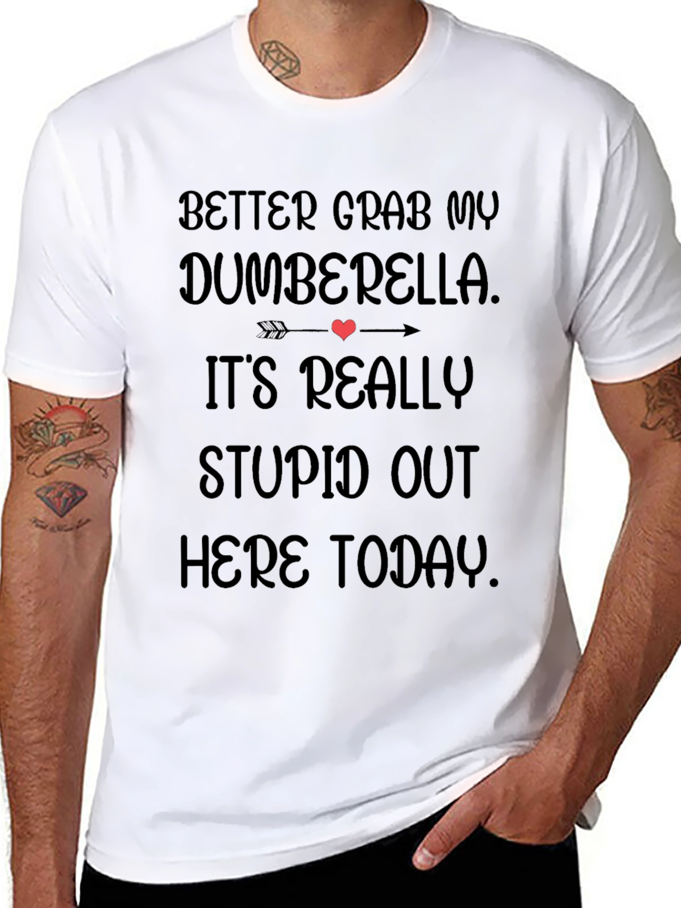 Dumberella T-Shirt - Funny Sarcastic Humor Tee