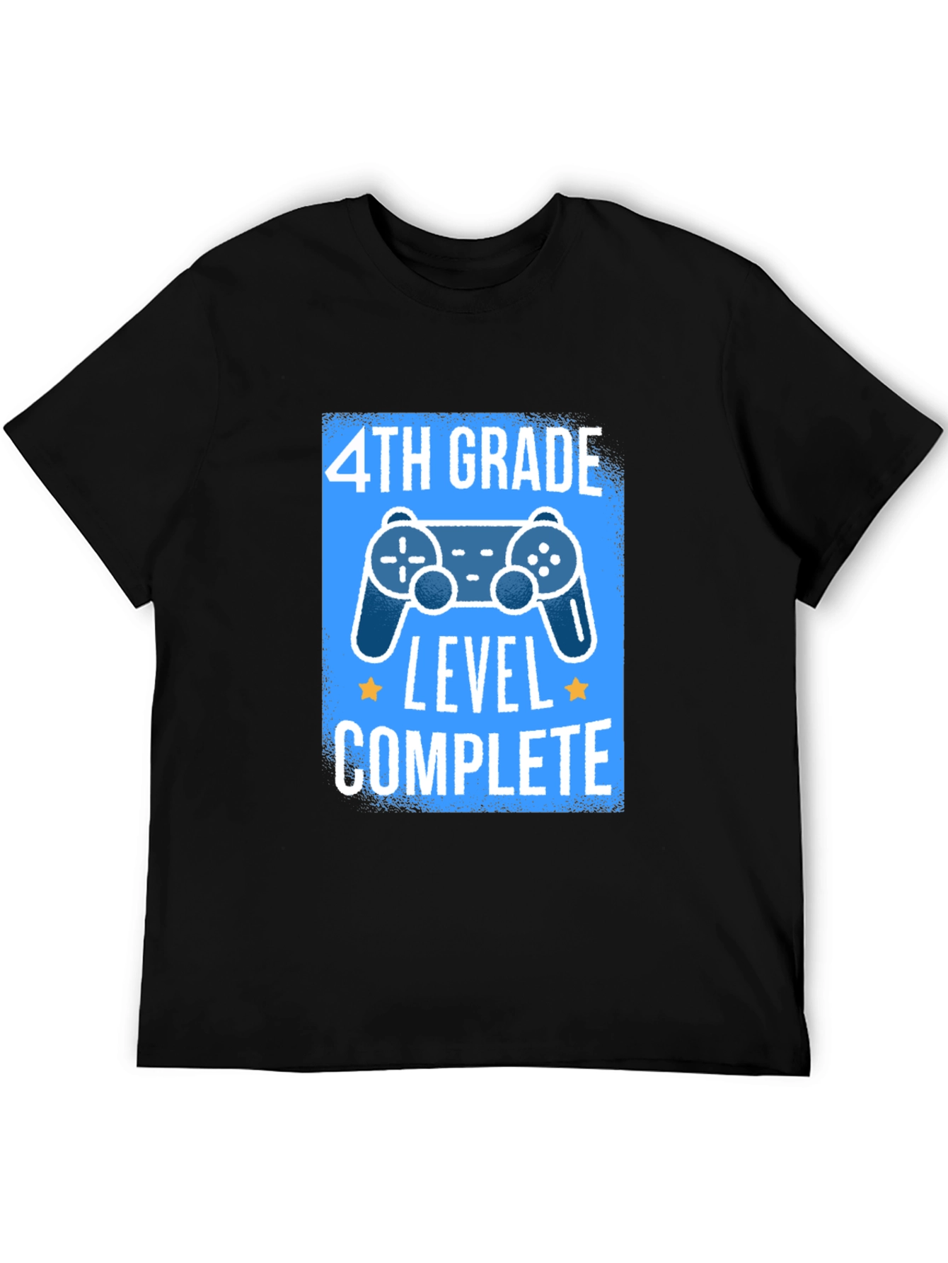 4th Grade Level Complete Black T-Shirt