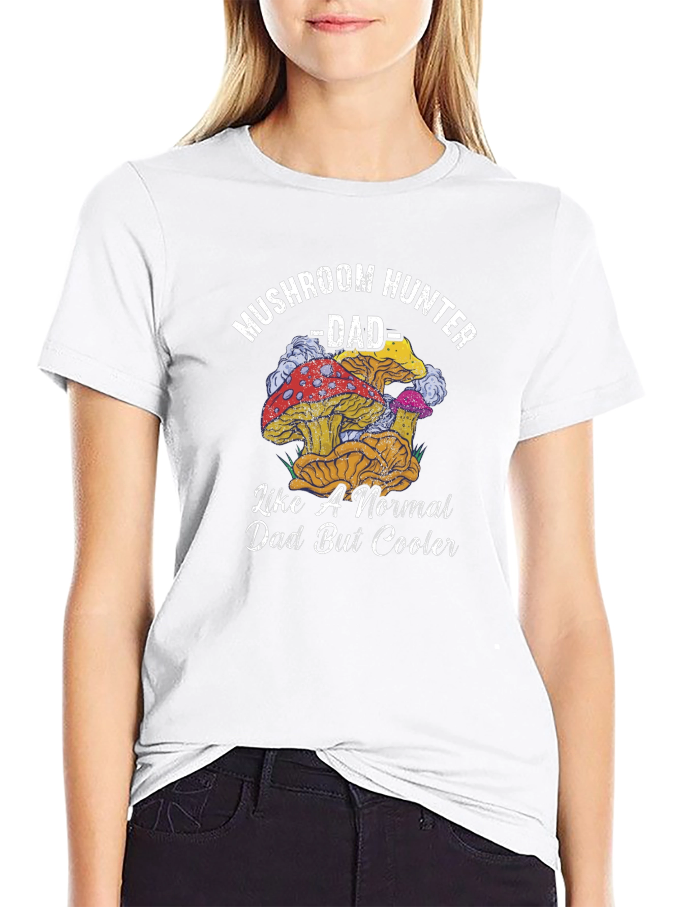 Mushroom Hunter Dad T-Shirt - Fun Dad Gift