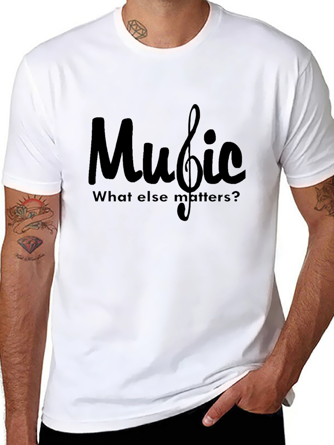 Music What Else Matters? Black T-Shirt