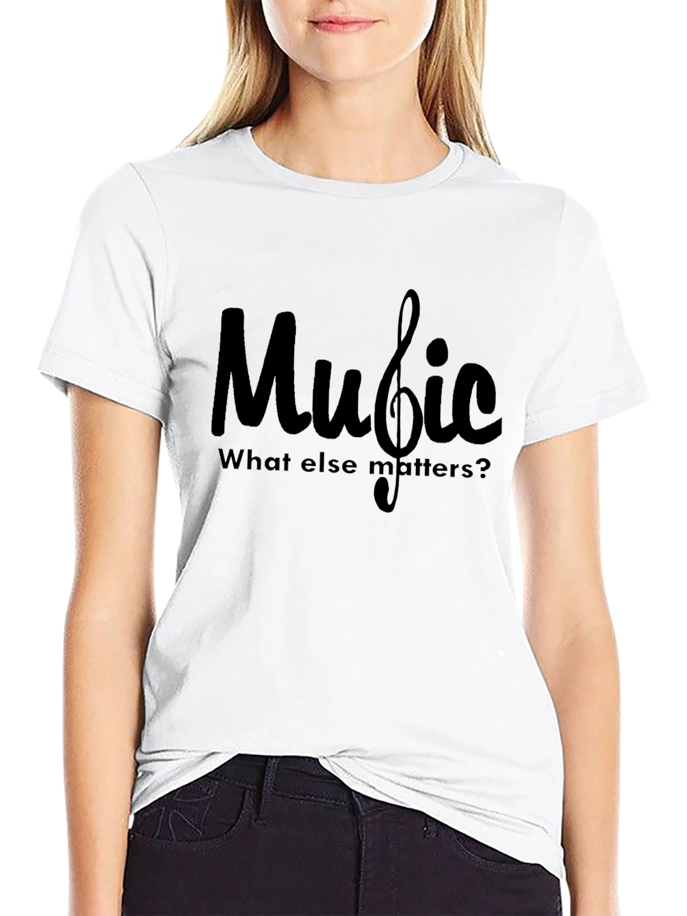 Music What Else Matters? Black T-Shirt
