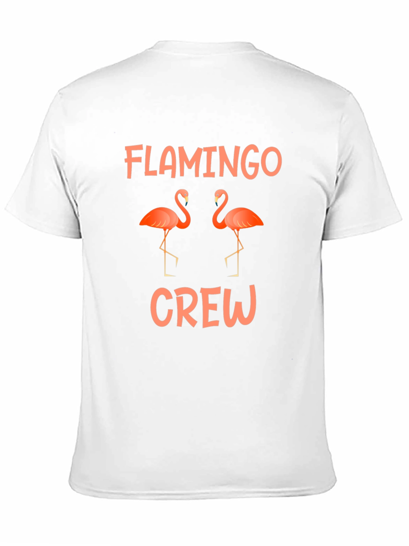 Flamingo Crew Graphic Tee - Mens Black T-Shirt