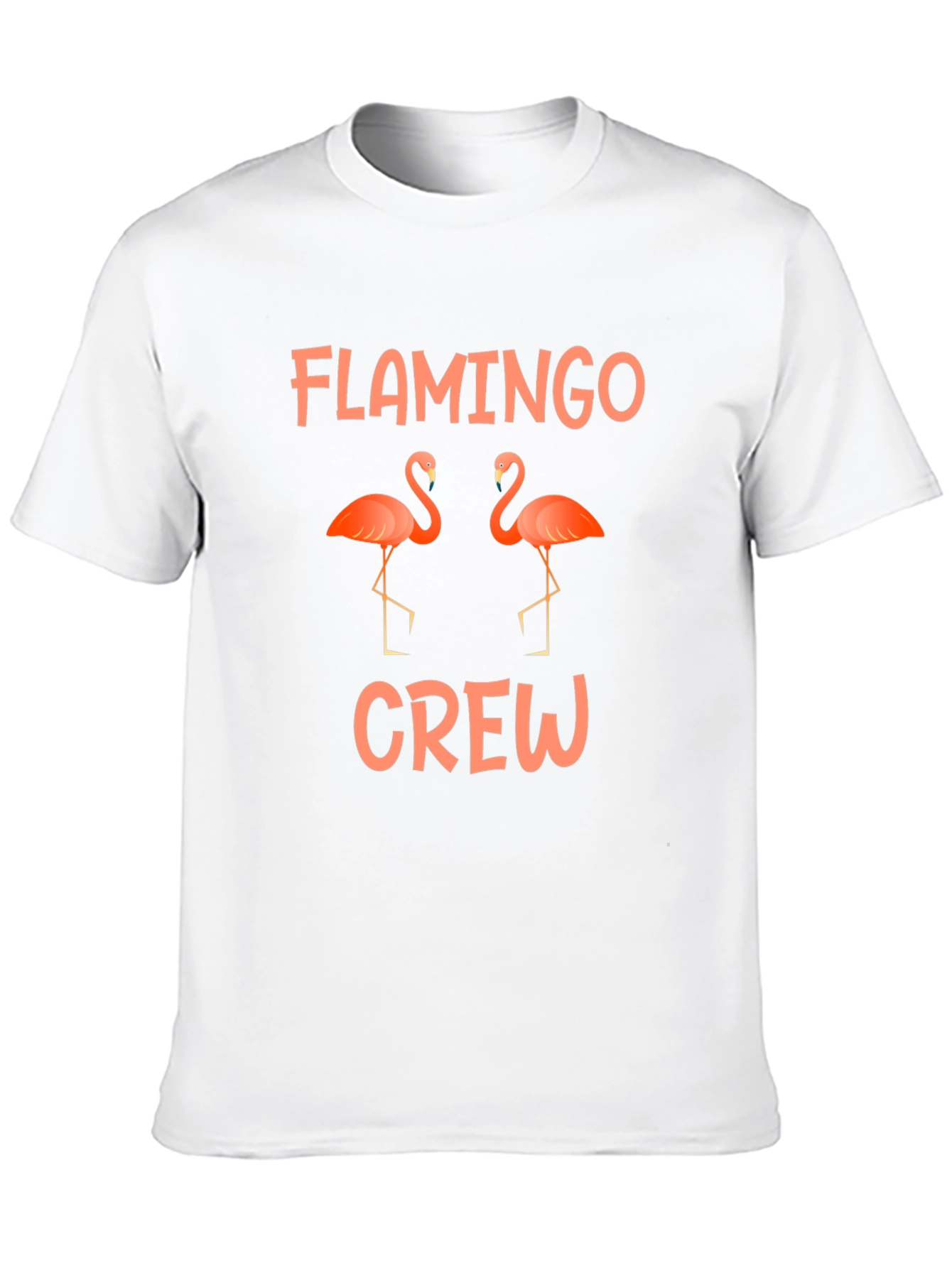 Flamingo Crew Graphic Tee - Mens Black T-Shirt