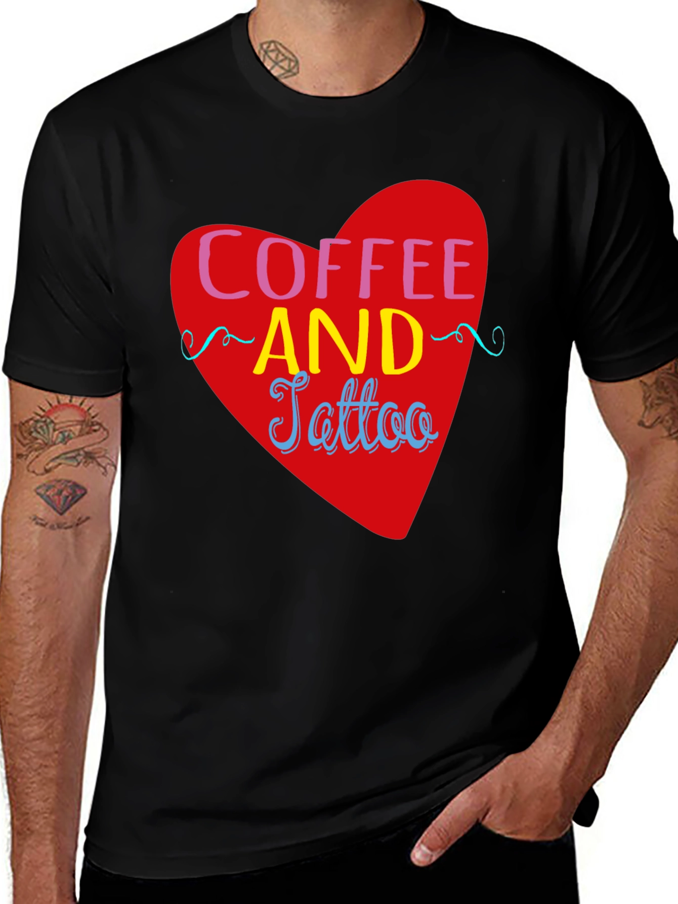 Coffee and Tattoo Graphic Tee
