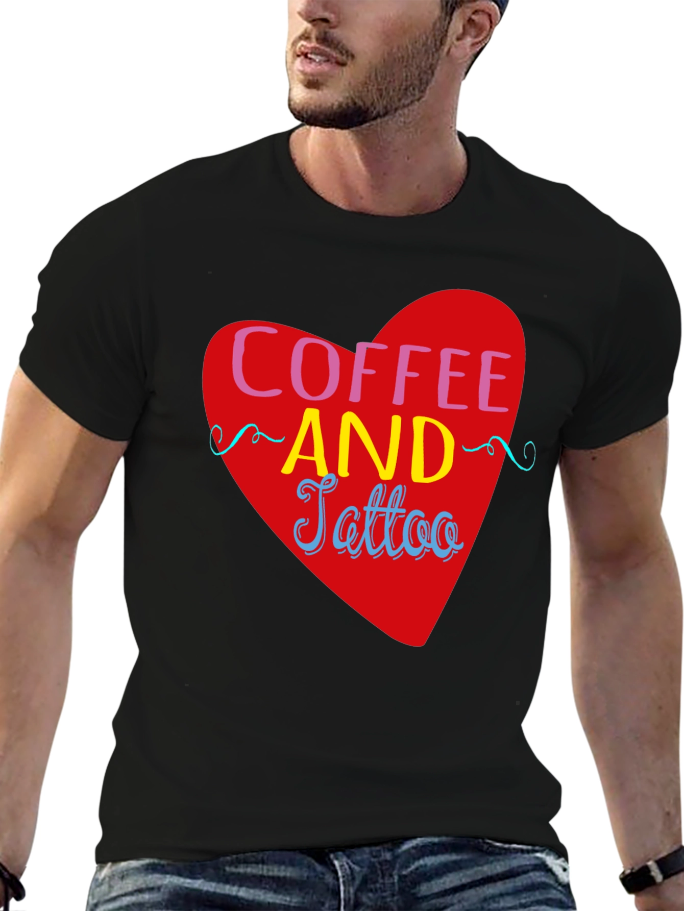 Coffee and Tattoo Graphic Tee