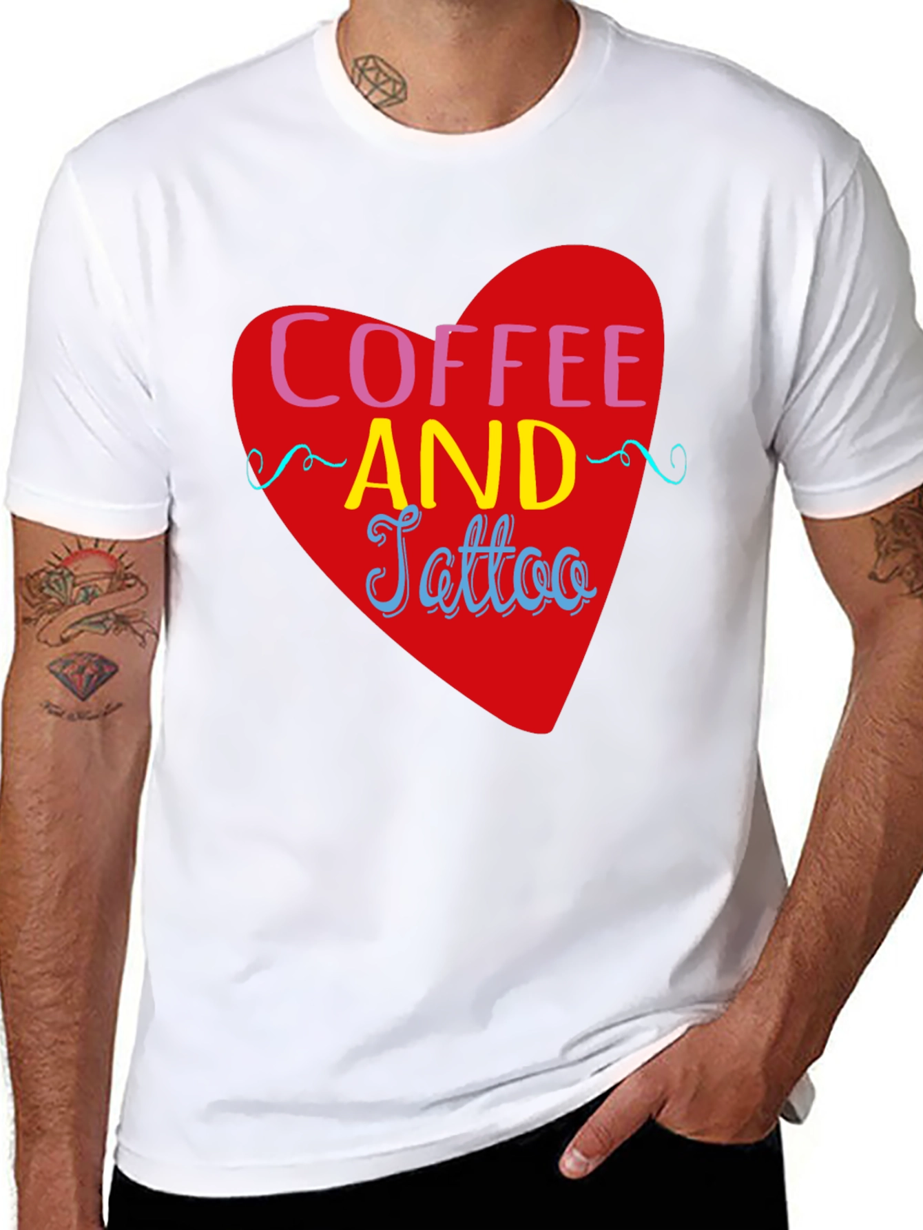 Coffee and Tattoo Graphic Tee