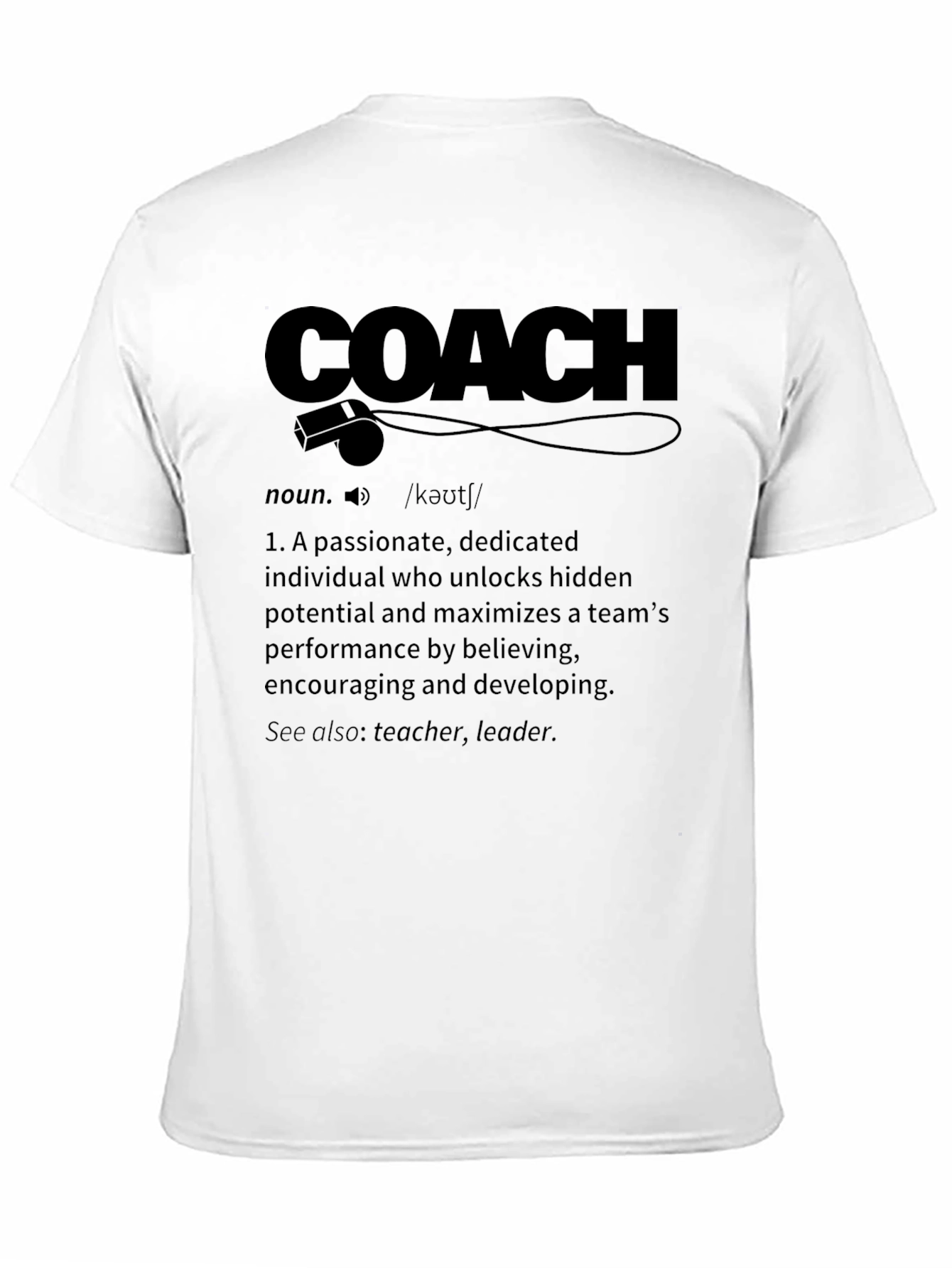 Coach Definition Graphic T-Shirt