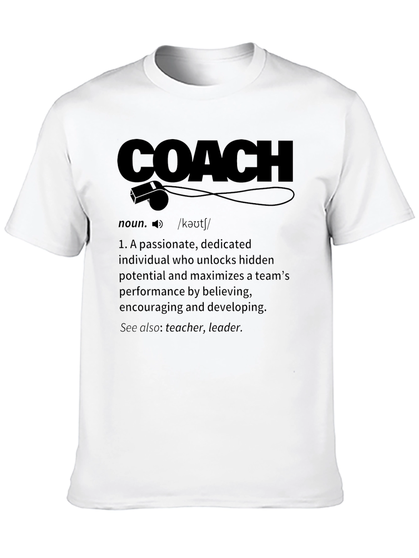 Coach Definition Graphic T-Shirt