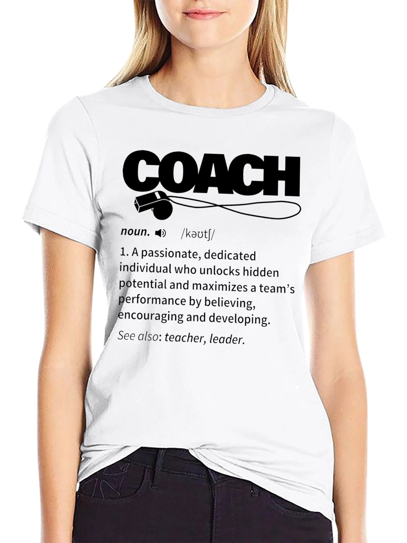 Coach Definition Graphic T-Shirt
