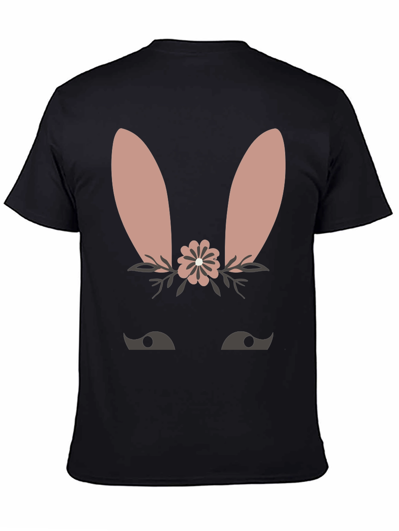 Cute Bunny Face T-Shirt - Easter Spring Tee
