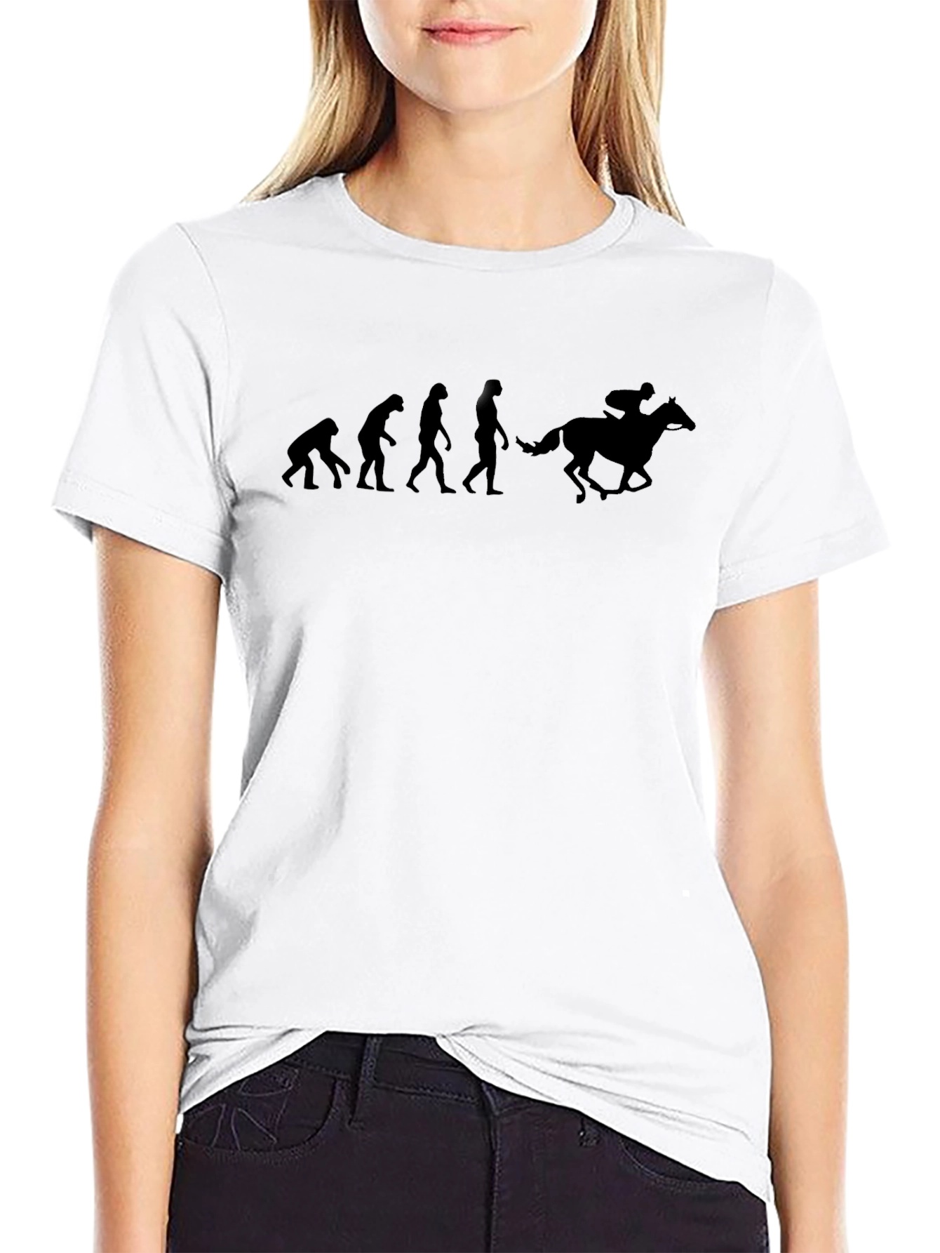 Evolution of Horse Racing T-Shirt