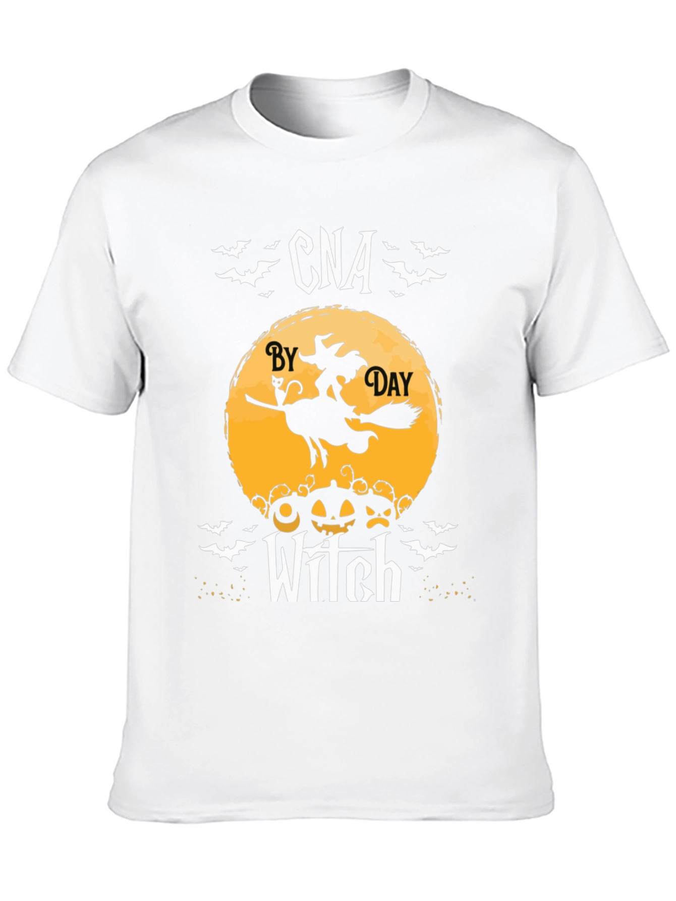 CNA by Day Witch T-Shirt - Halloween Nurse Tee