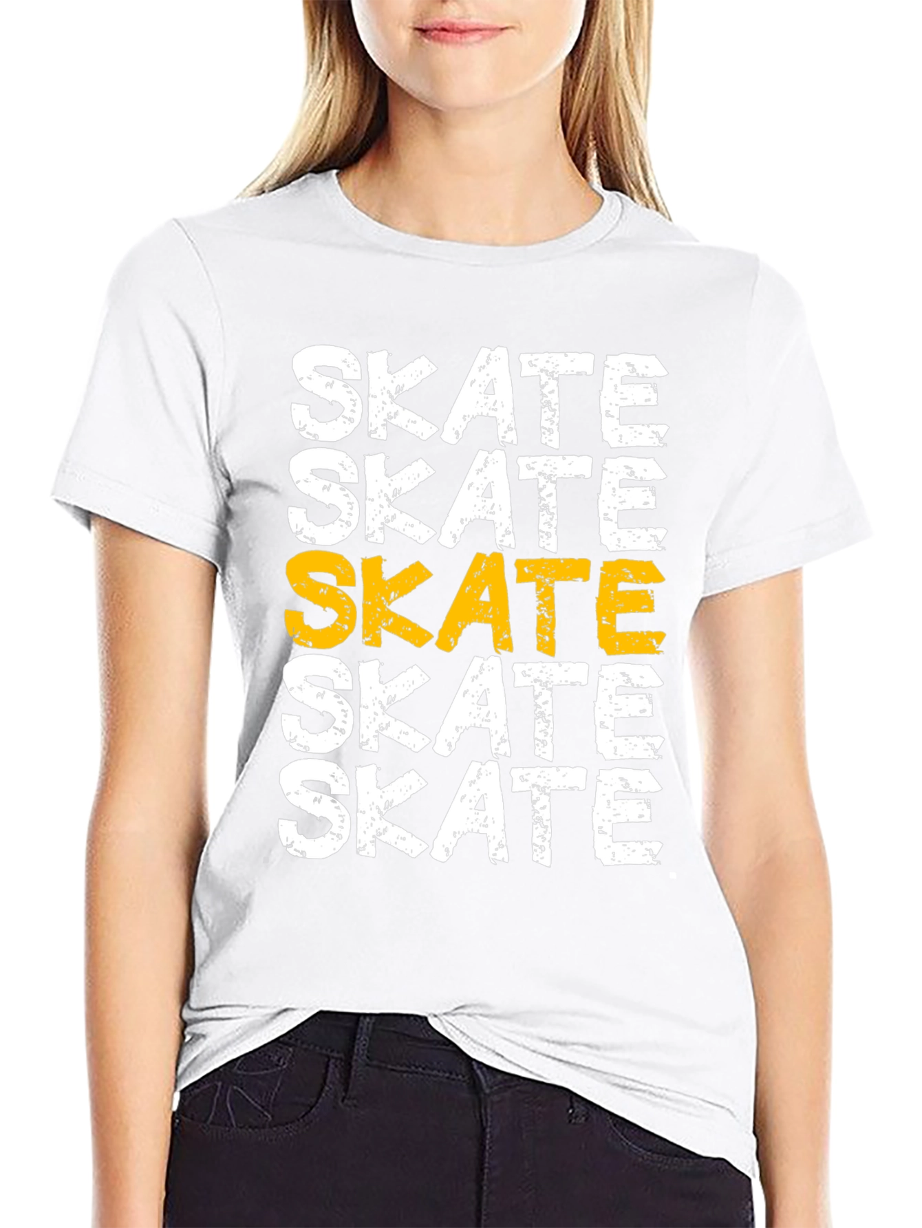 Skate Graphic T-Shirt - Cool Casual Tee