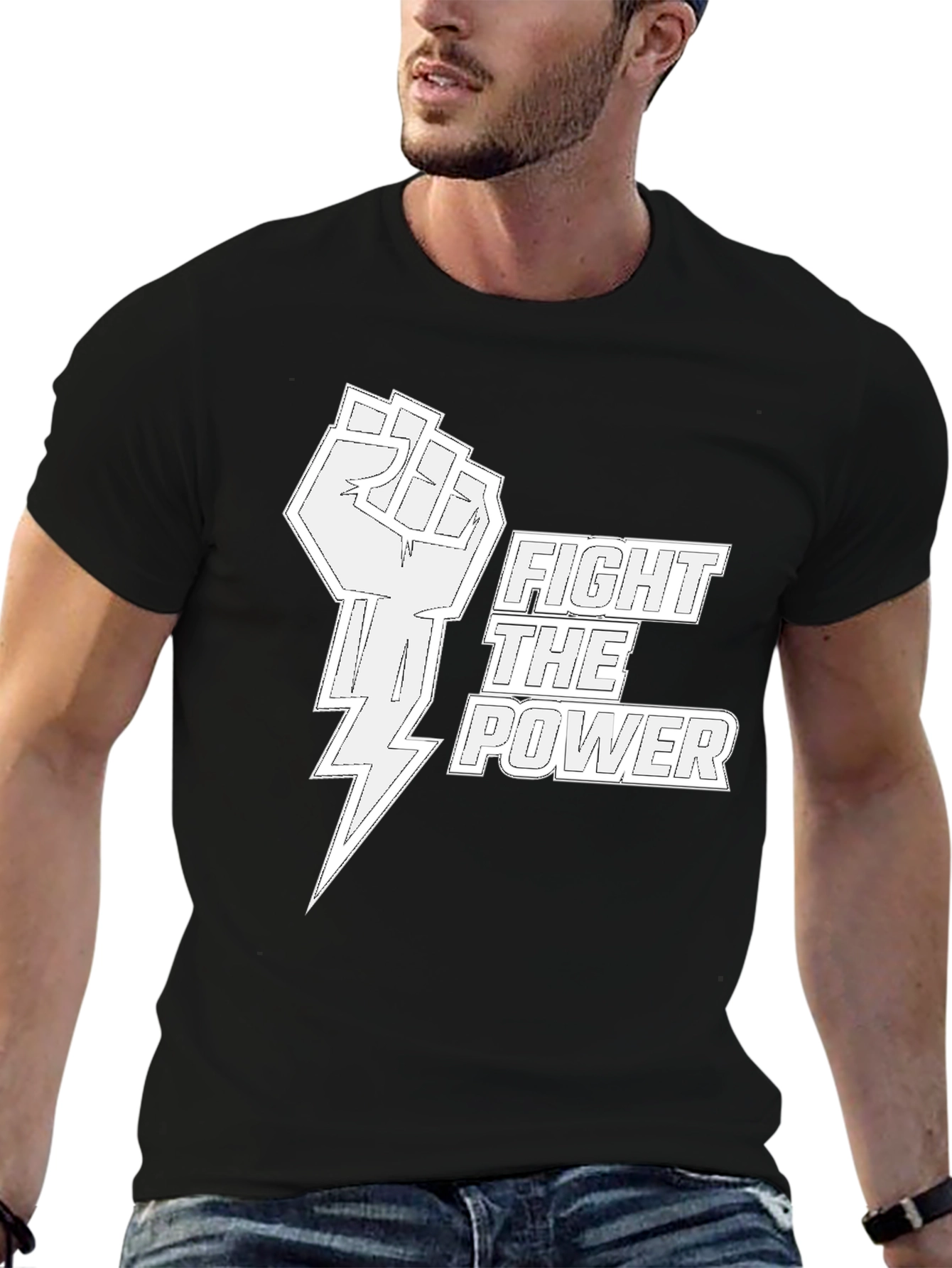 Fight The Power Graphic T-Shirt