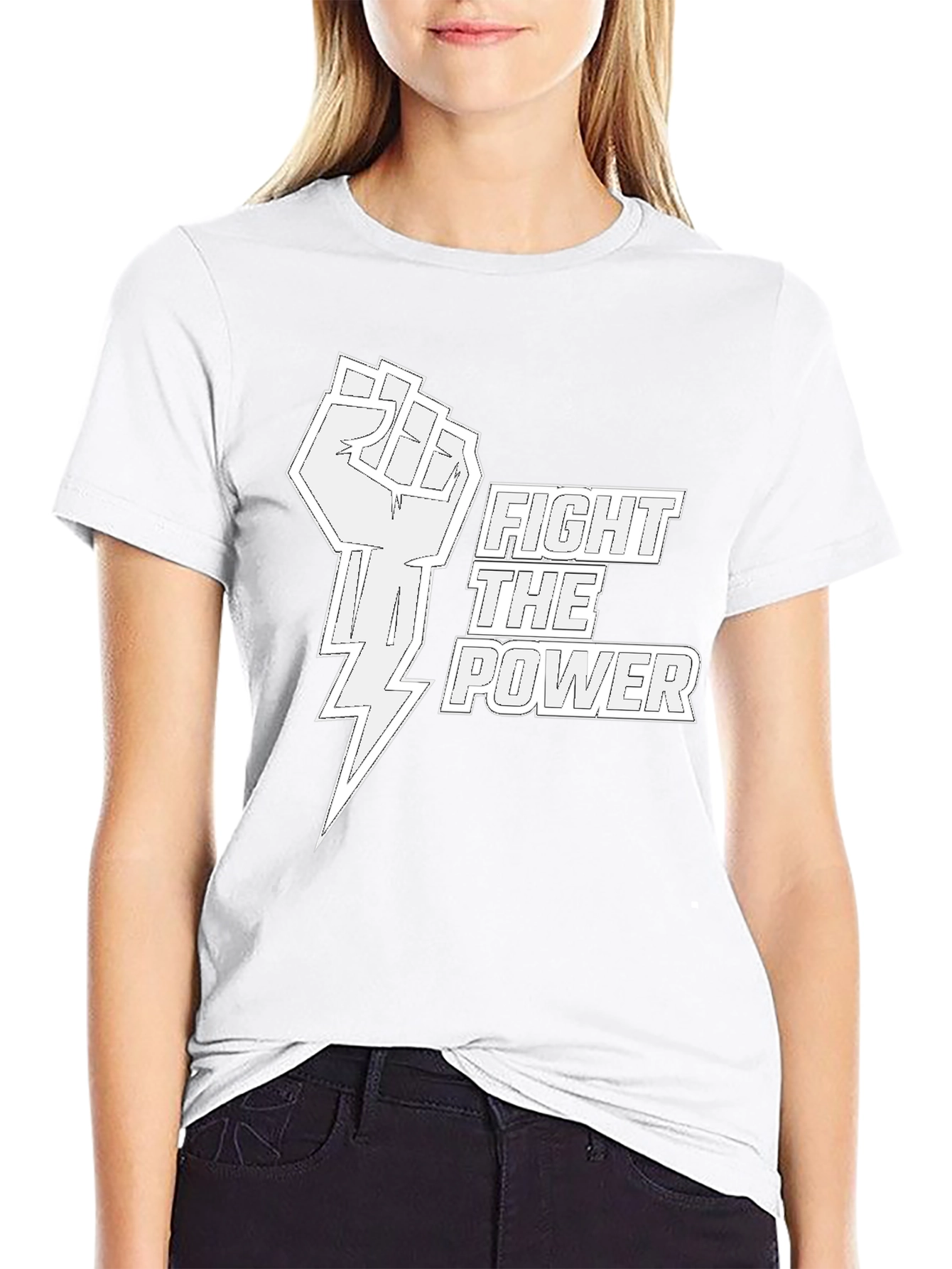 Fight The Power Graphic T-Shirt
