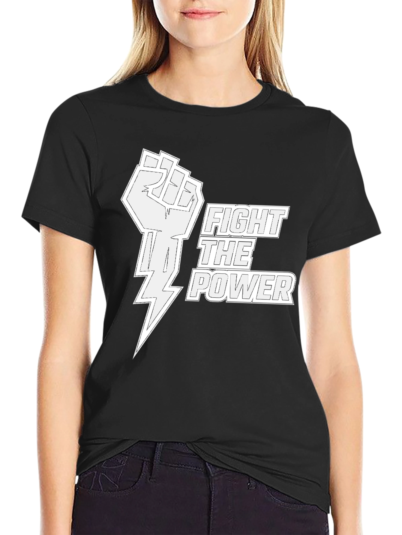 Fight The Power Graphic T-Shirt